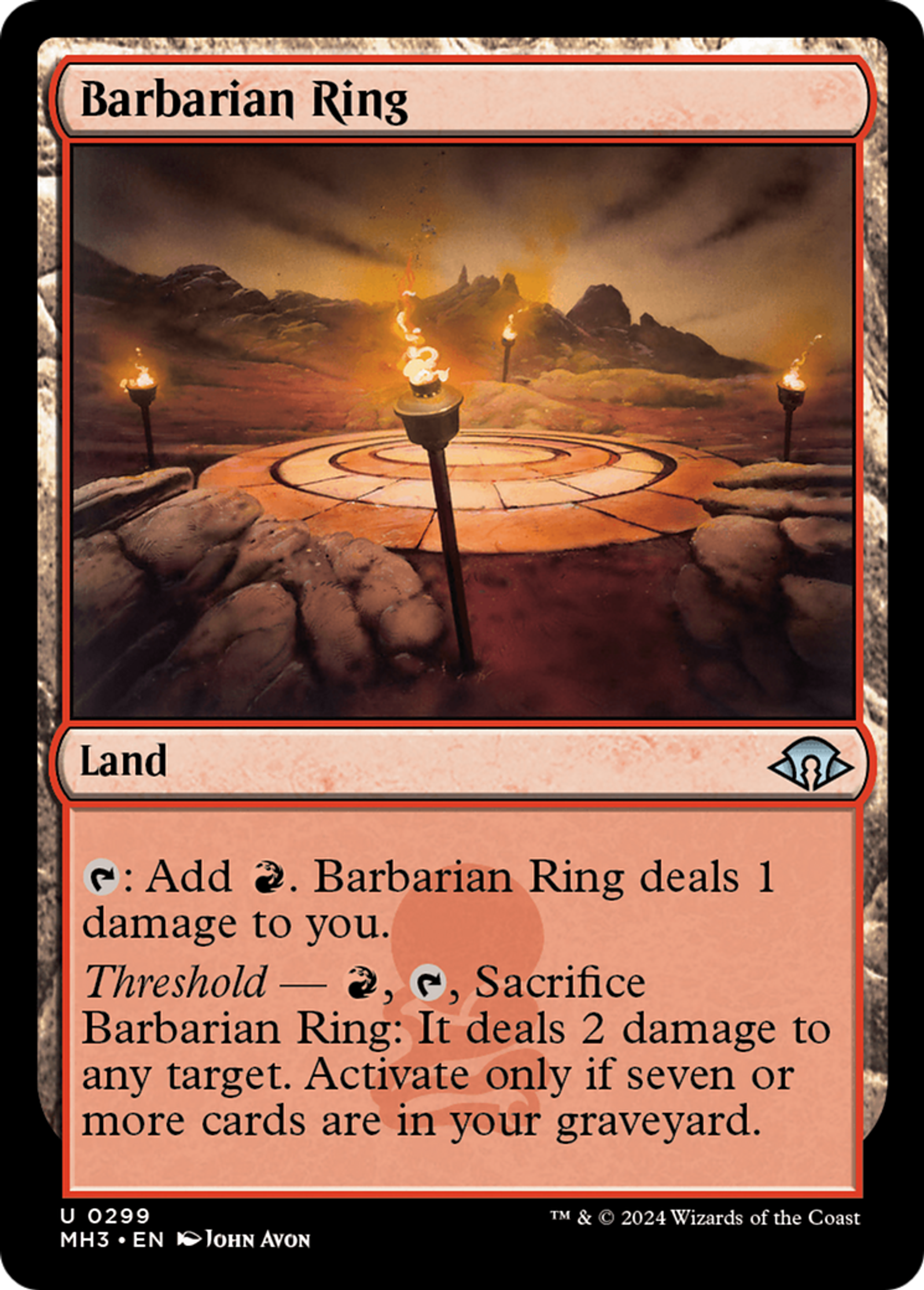 Barbarian Ring — Modern Horizons 3 — Magic: The Gathering