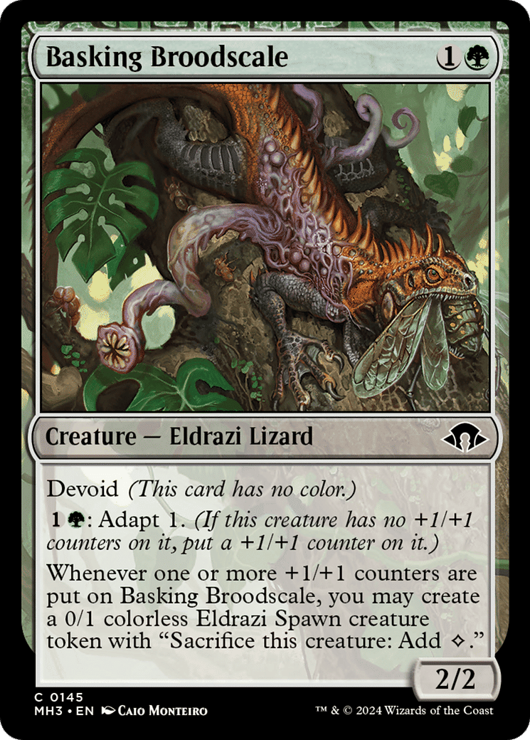 Basking Broodscale — Modern Horizons 3 — Magic: The Gathering