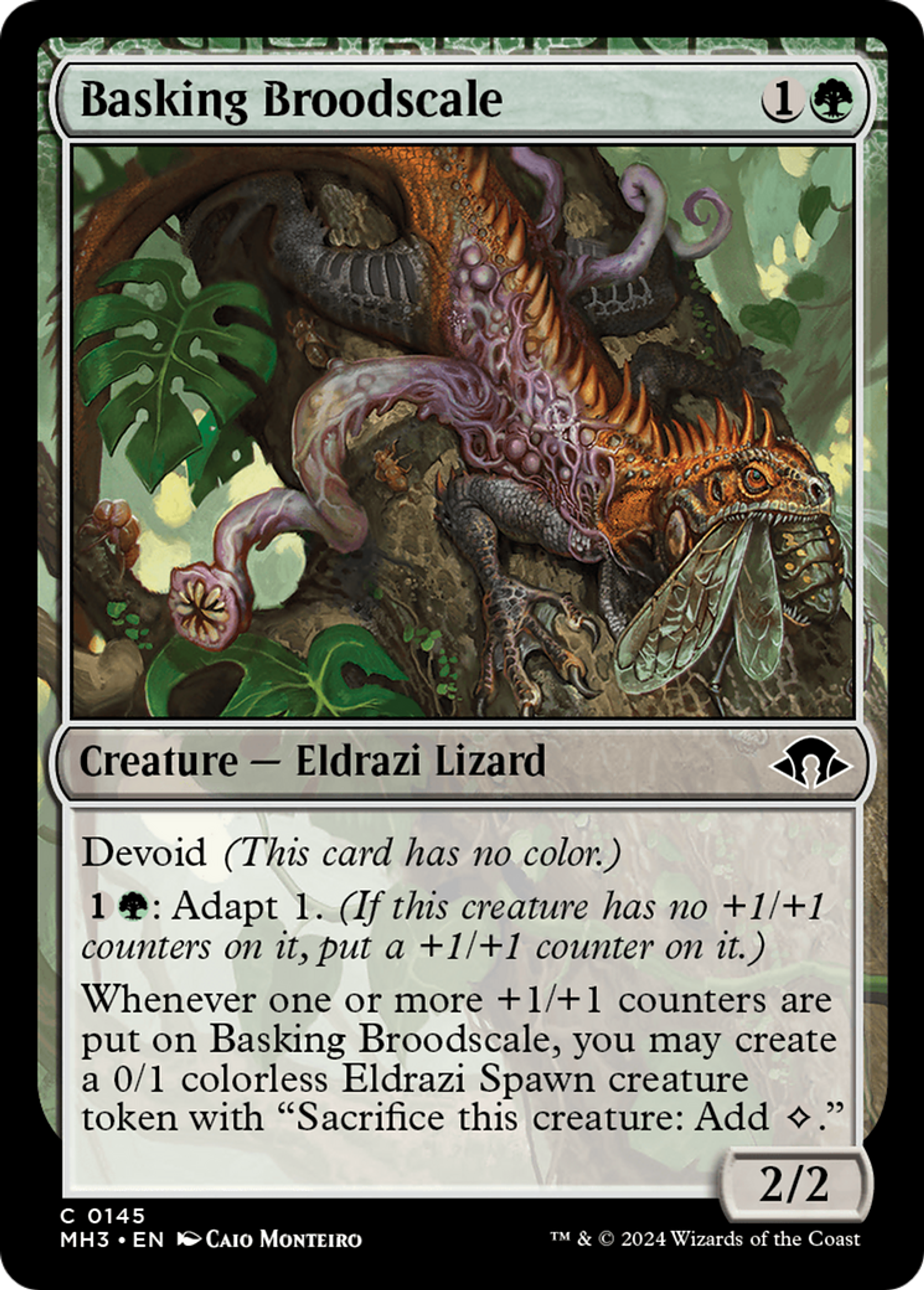 Basking Broodscale — Modern Horizons 3 — Magic: The Gathering