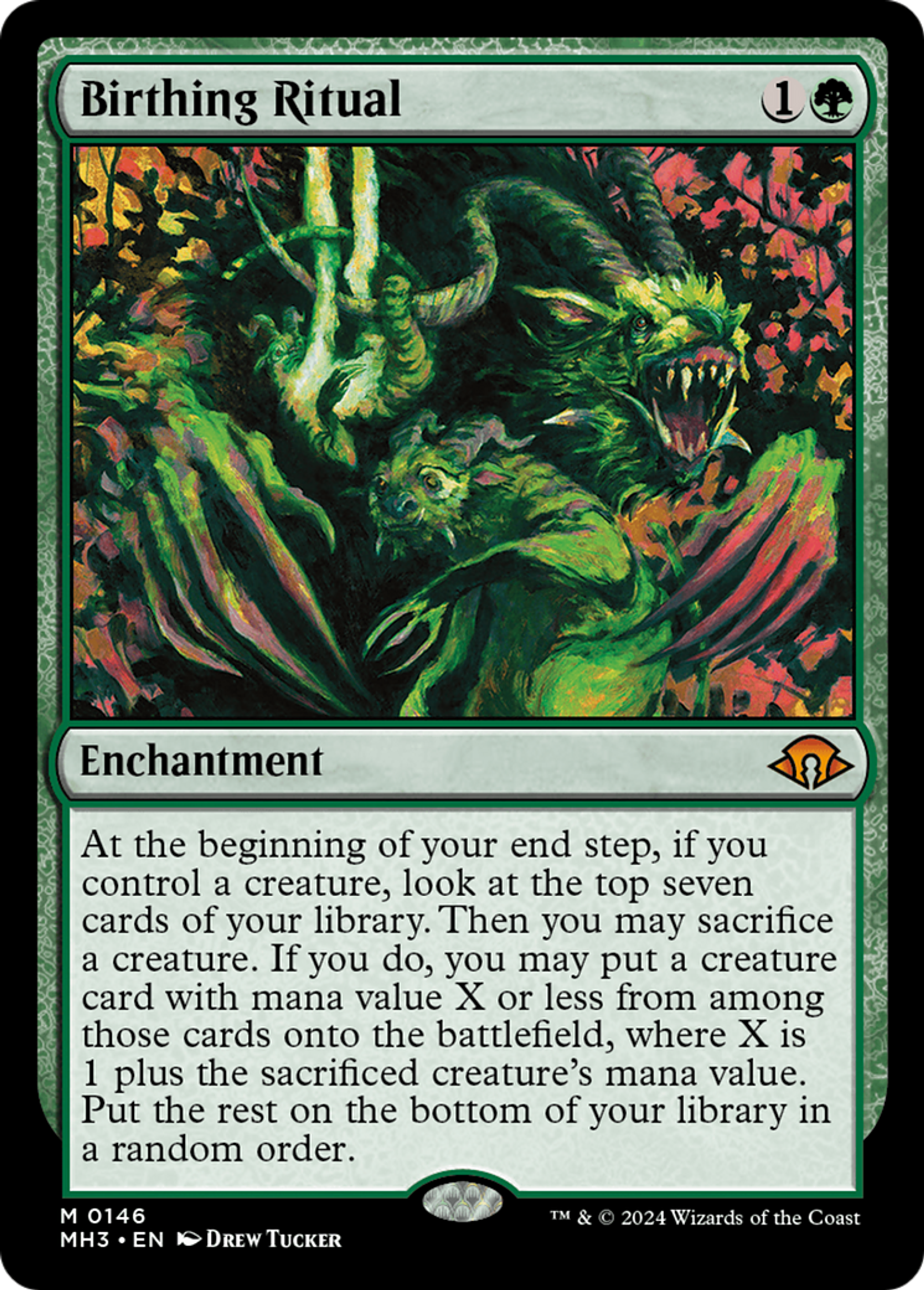 Rituel de gestation — Modern Horizons 3 — Magic: The Gathering