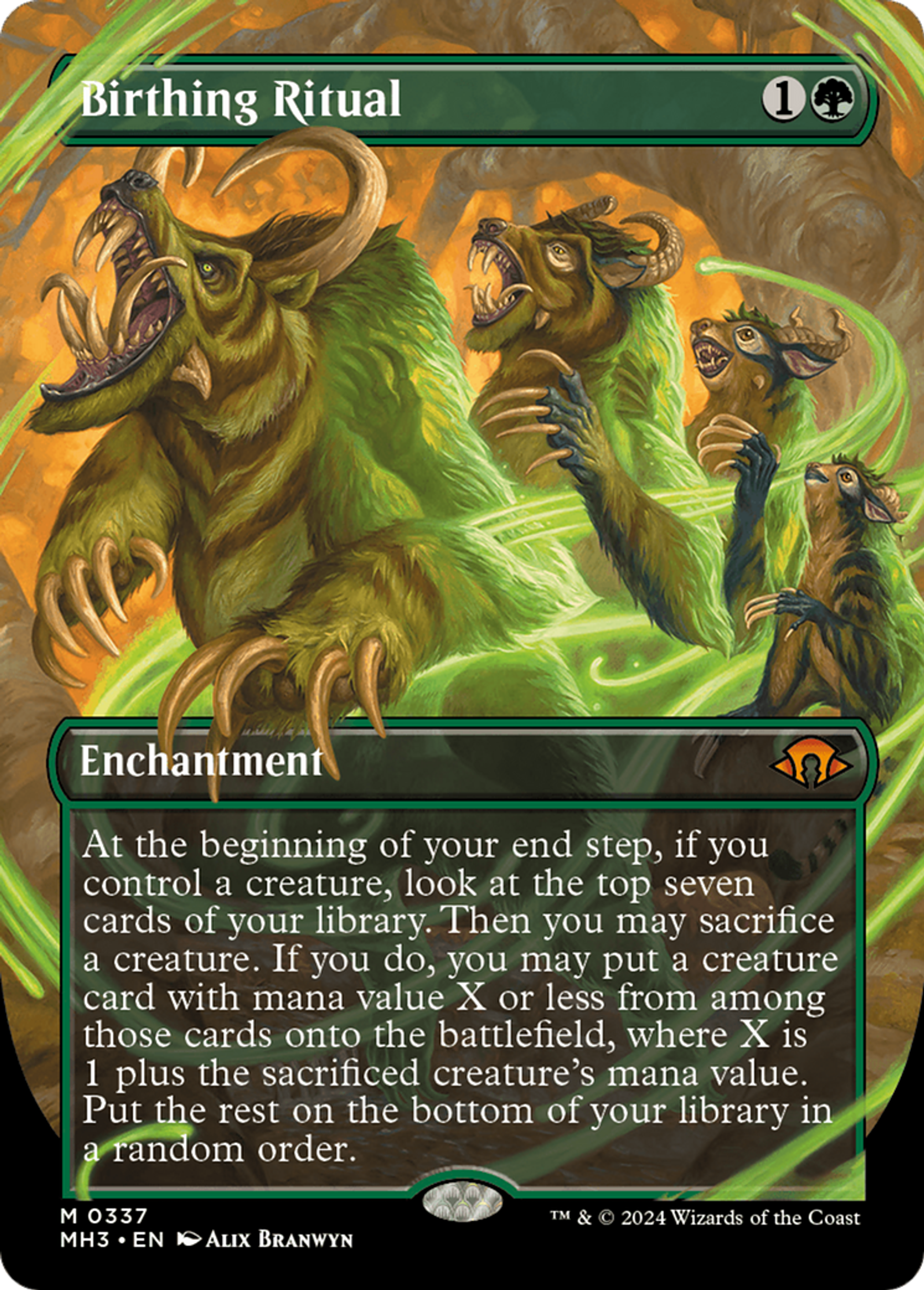 Rituel de gestation — Modern Horizons 3 — Magic: The Gathering