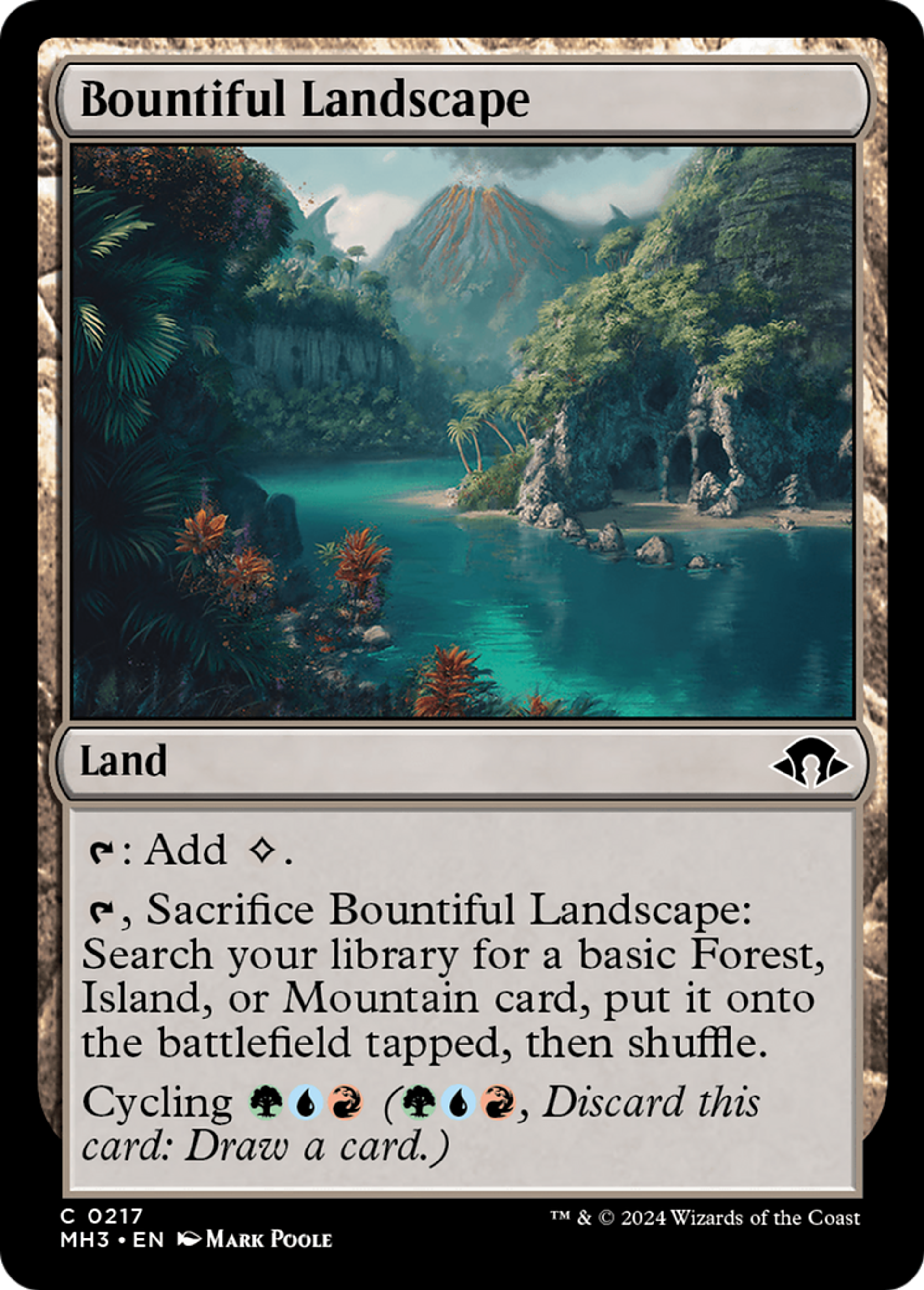 Paysage généreux — Modern Horizons 3 — Magic: The Gathering