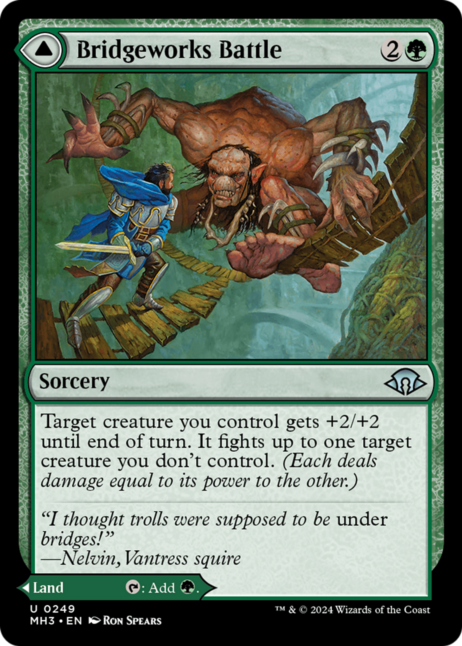 Bridgeworks Battle // Tanglespan Bridgeworks — Modern Horizons 3 — Magic: The Gathering