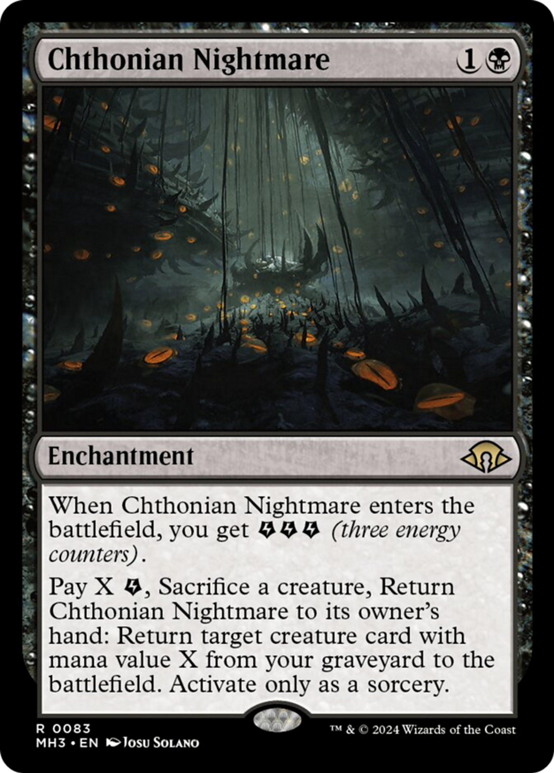 Chthonian Nightmare — Modern Horizons 3 — Magic: The Gathering