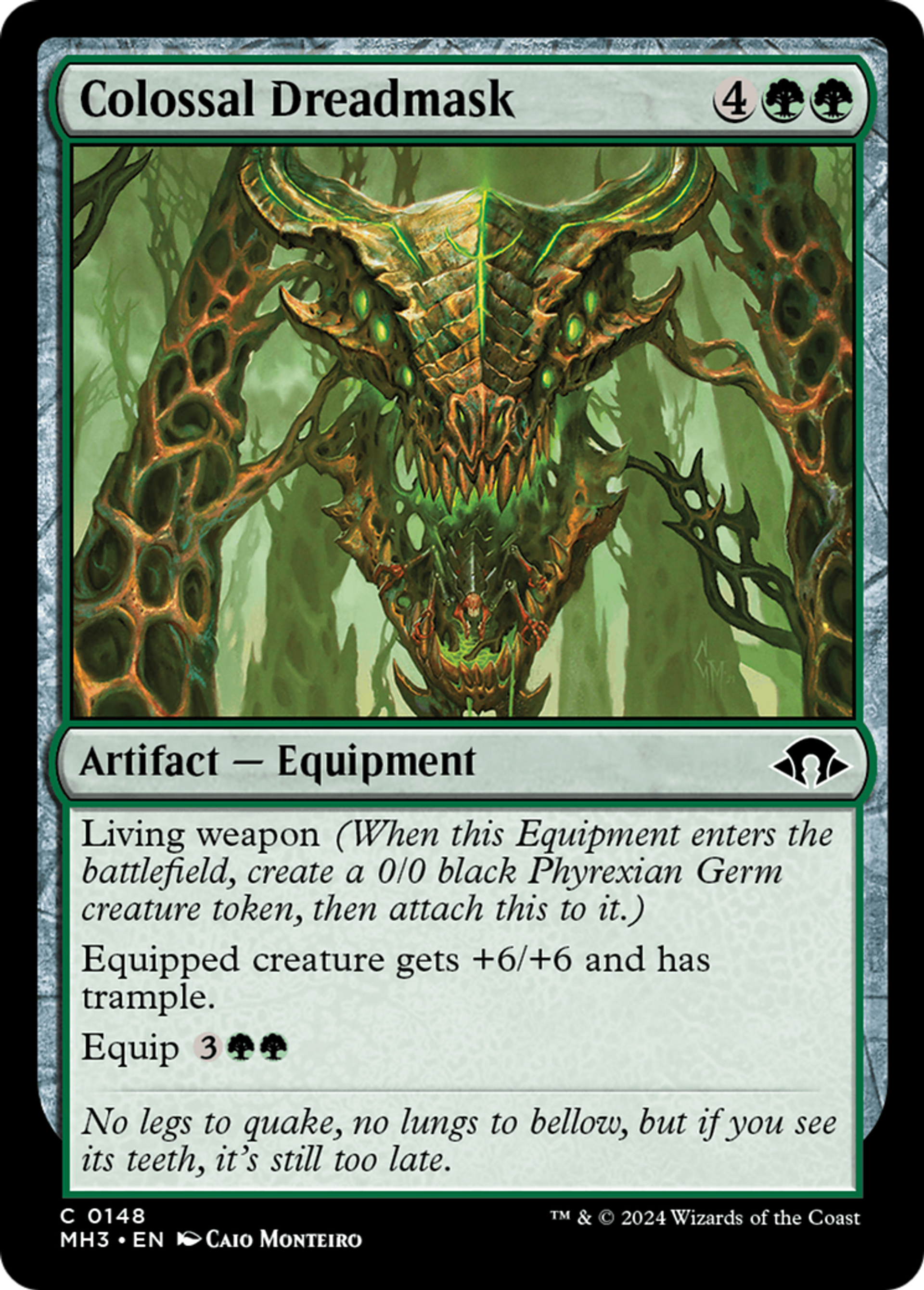 Masqueffroi colossal — Modern Horizons 3 — Magic: The Gathering