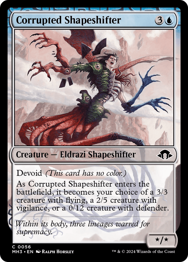 Corrupted Shapeshifter — Modern Horizons 3 — Magic: The Gathering