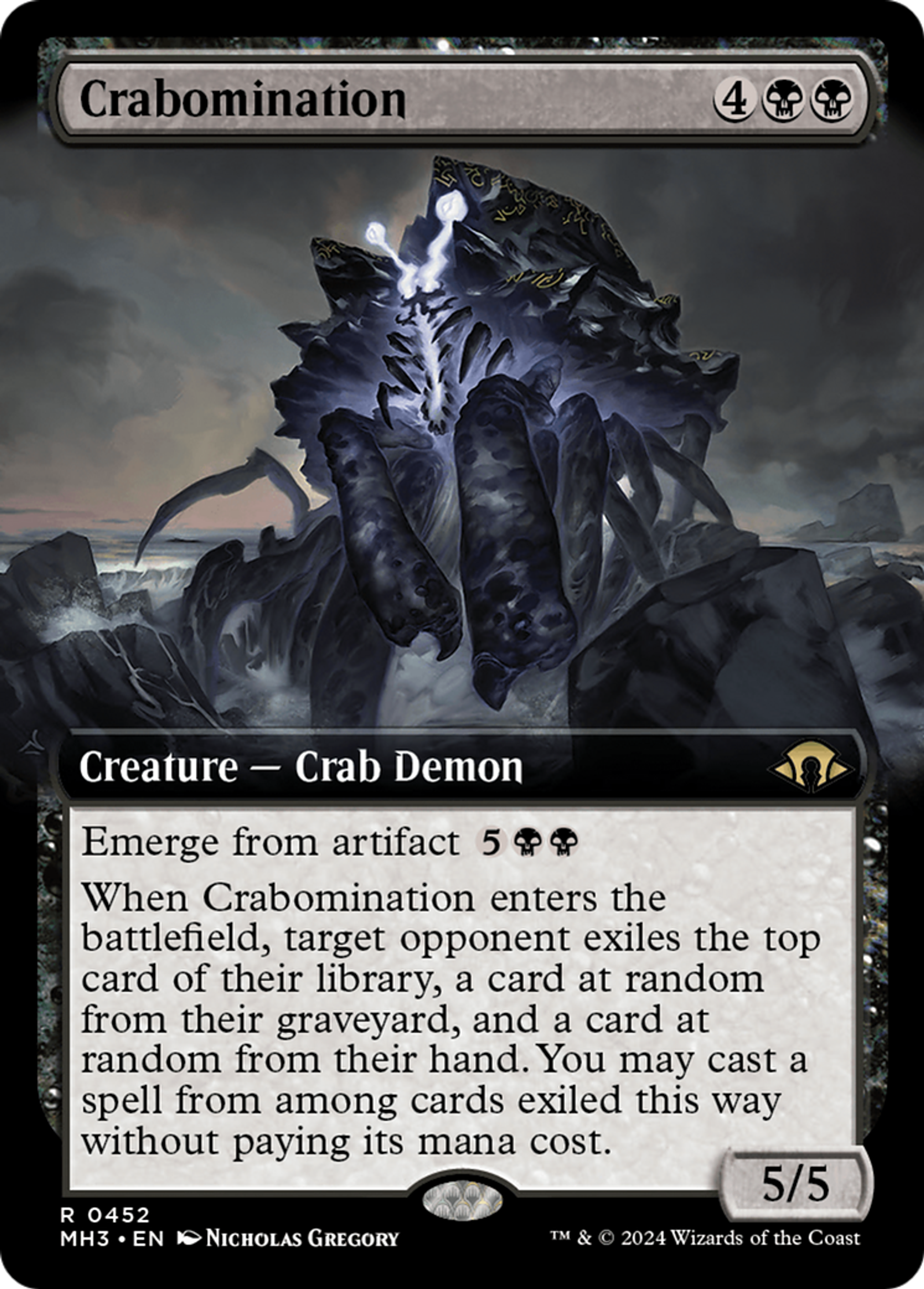 Crabomination — Modern Horizons 3 — Magic: The Gathering