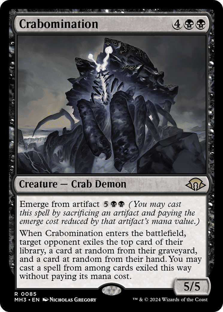 Crabomination — Modern Horizons 3 — Magic: The Gathering