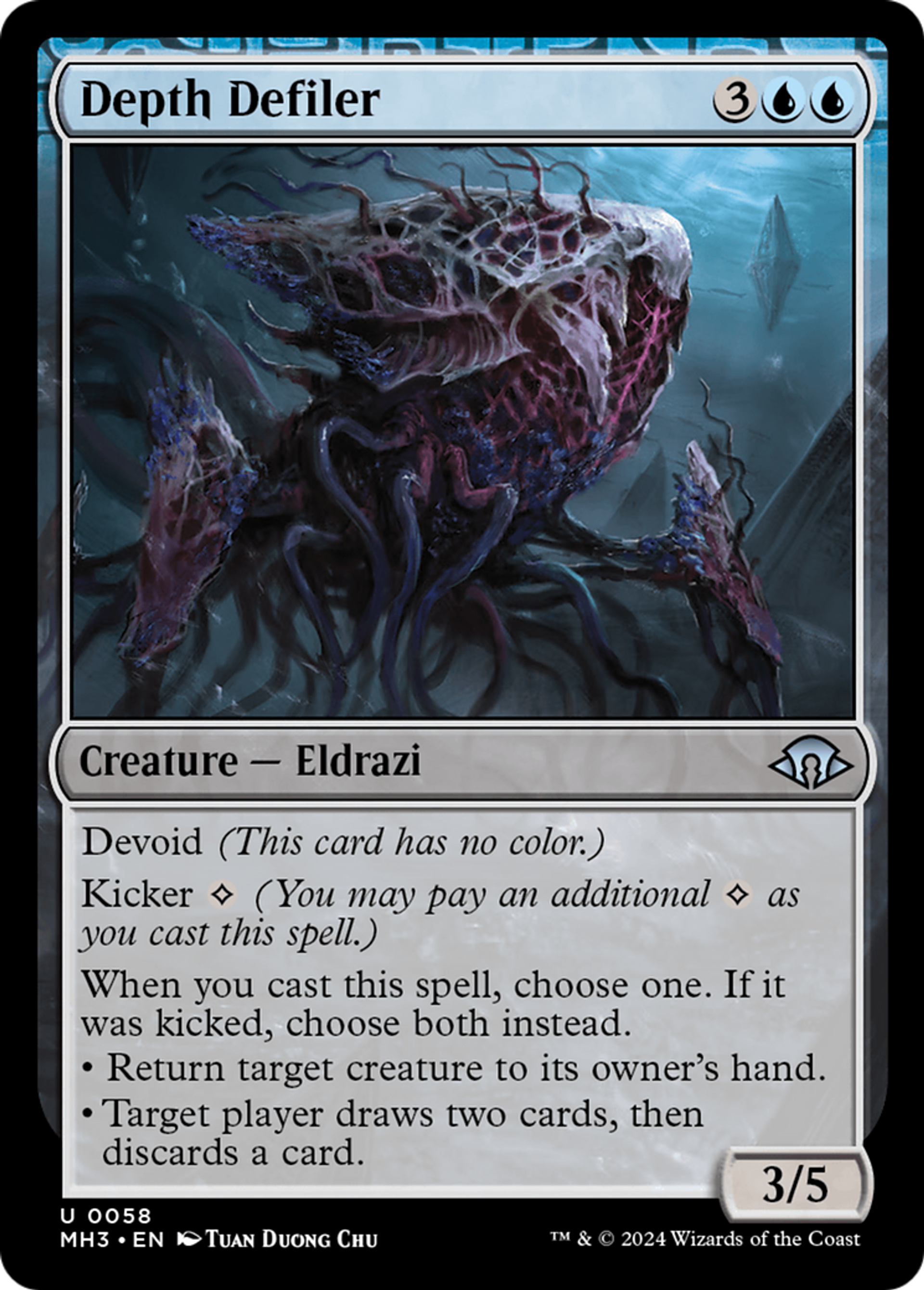 Contaminateur des profondeurs — Modern Horizons 3 — Magic: The Gathering