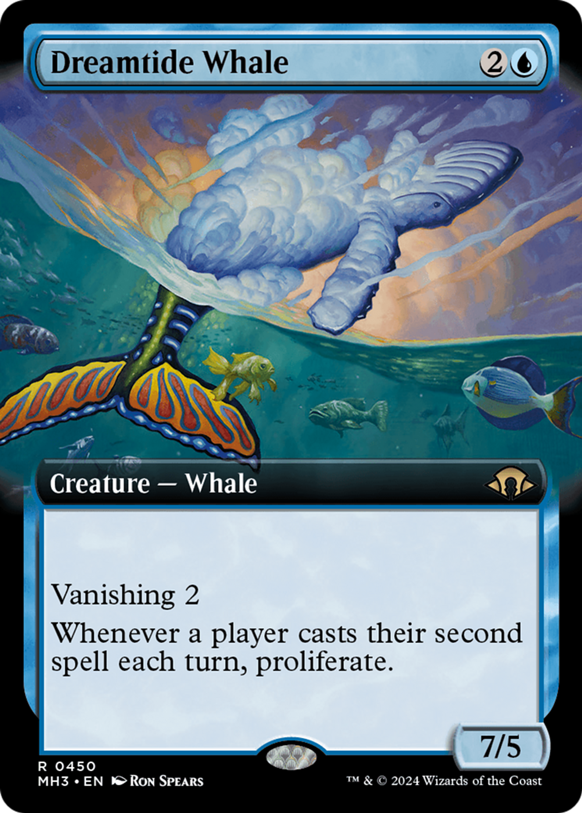 Dreamtide Whale — Modern Horizons 3 — Magic: The Gathering