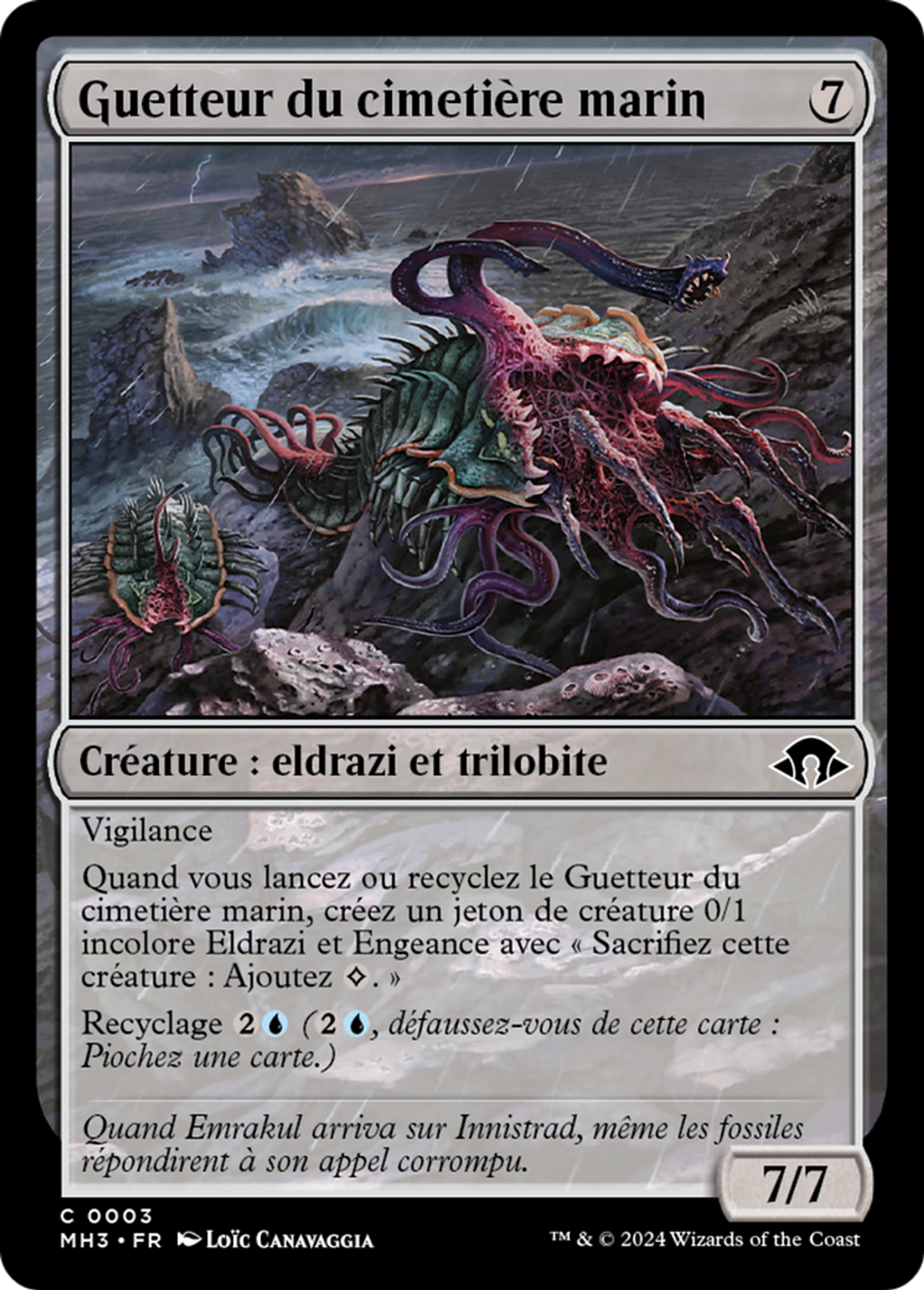 Guetteur du cimetière marin — Modern Horizons 3 — Magic: The Gathering