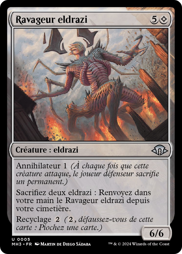 Ravageur eldrazi — Modern Horizons 3 — Magic: The Gathering