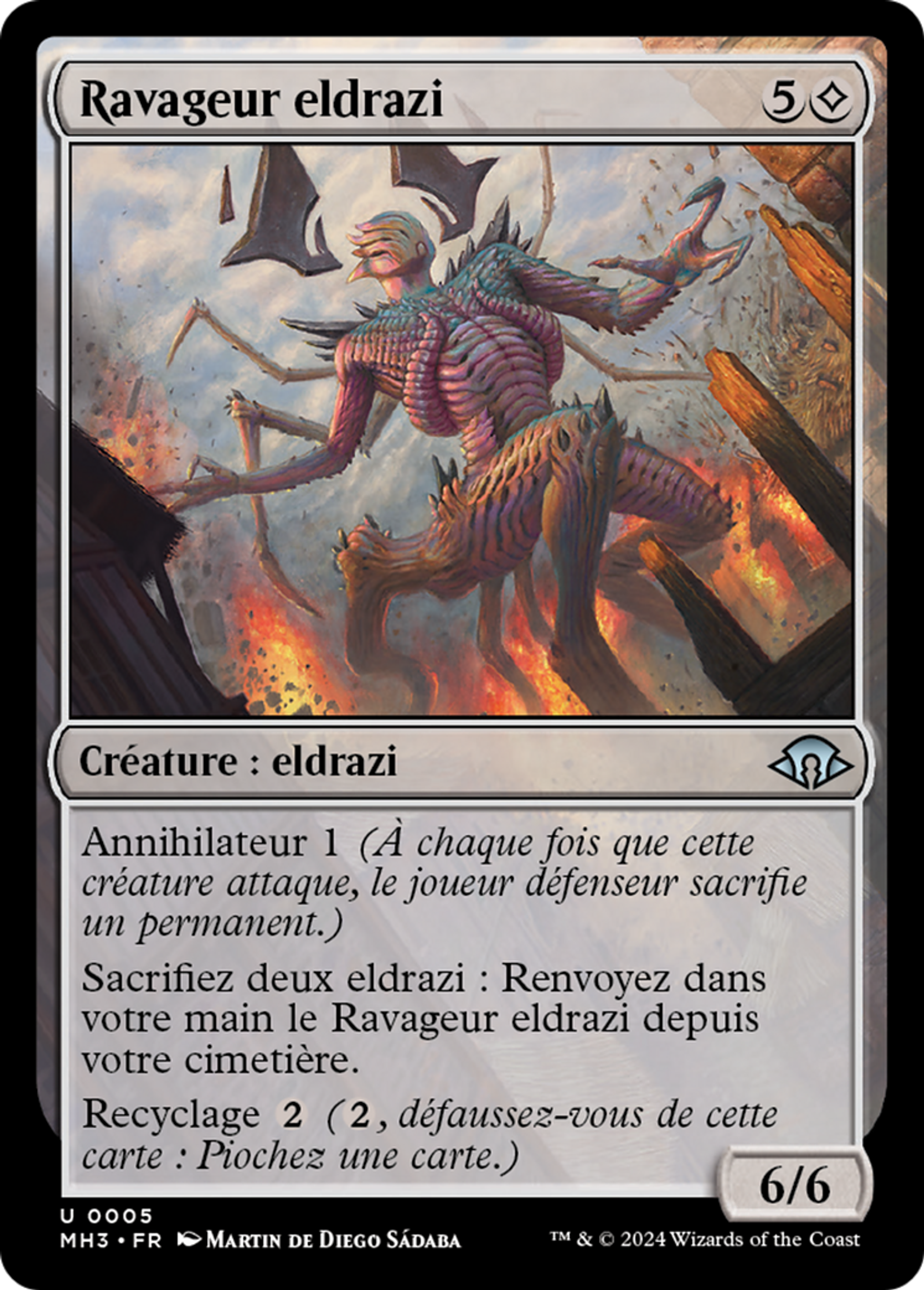 Ravageur eldrazi — Modern Horizons 3 — Magic: The Gathering