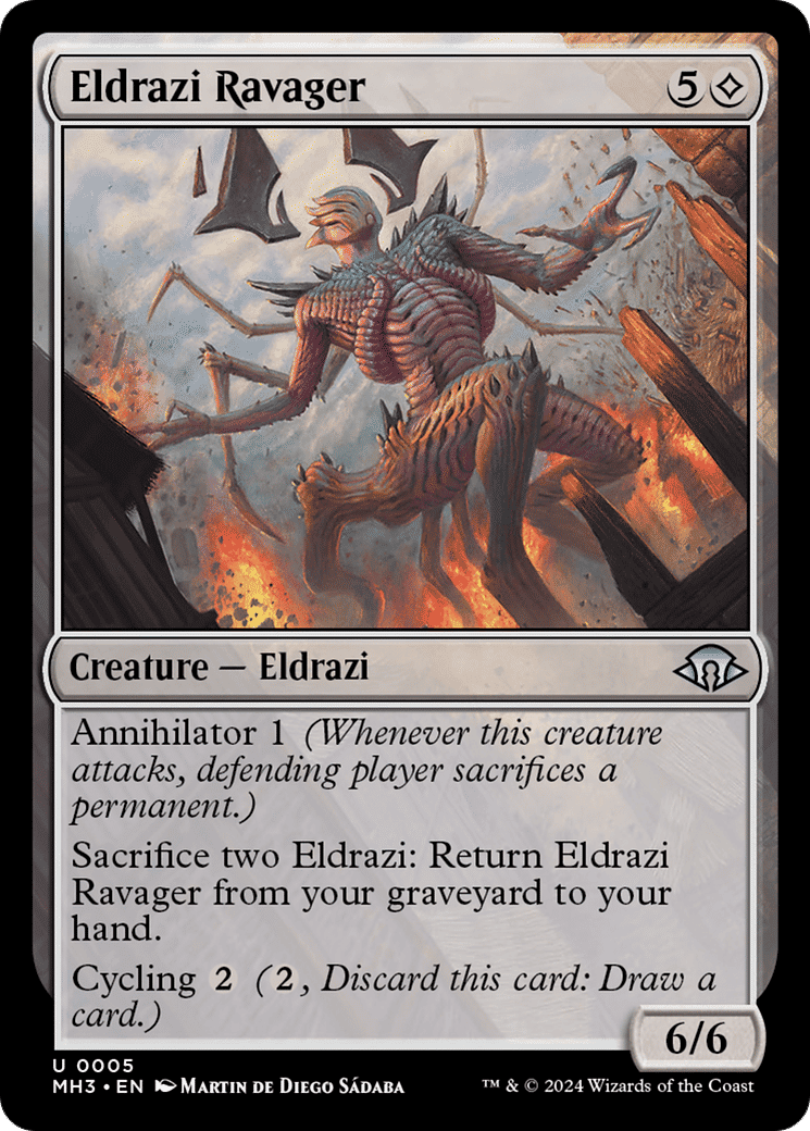 Ravageur eldrazi — Modern Horizons 3 — Magic: The Gathering