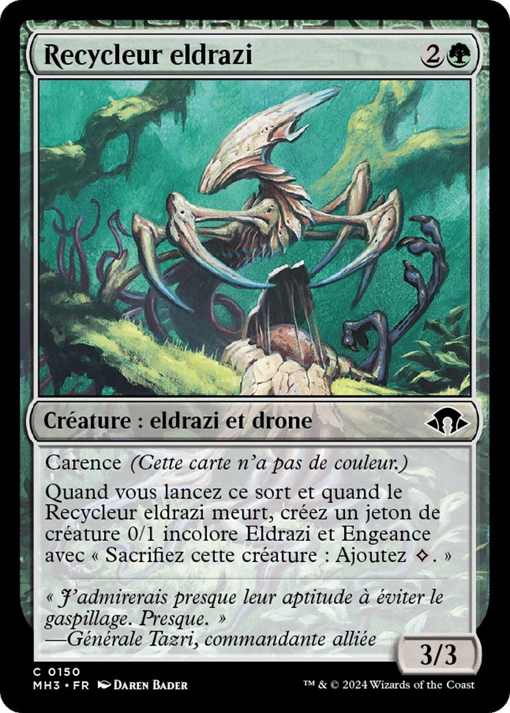 Recycleur eldrazi — Modern Horizons 3 — Magic: The Gathering