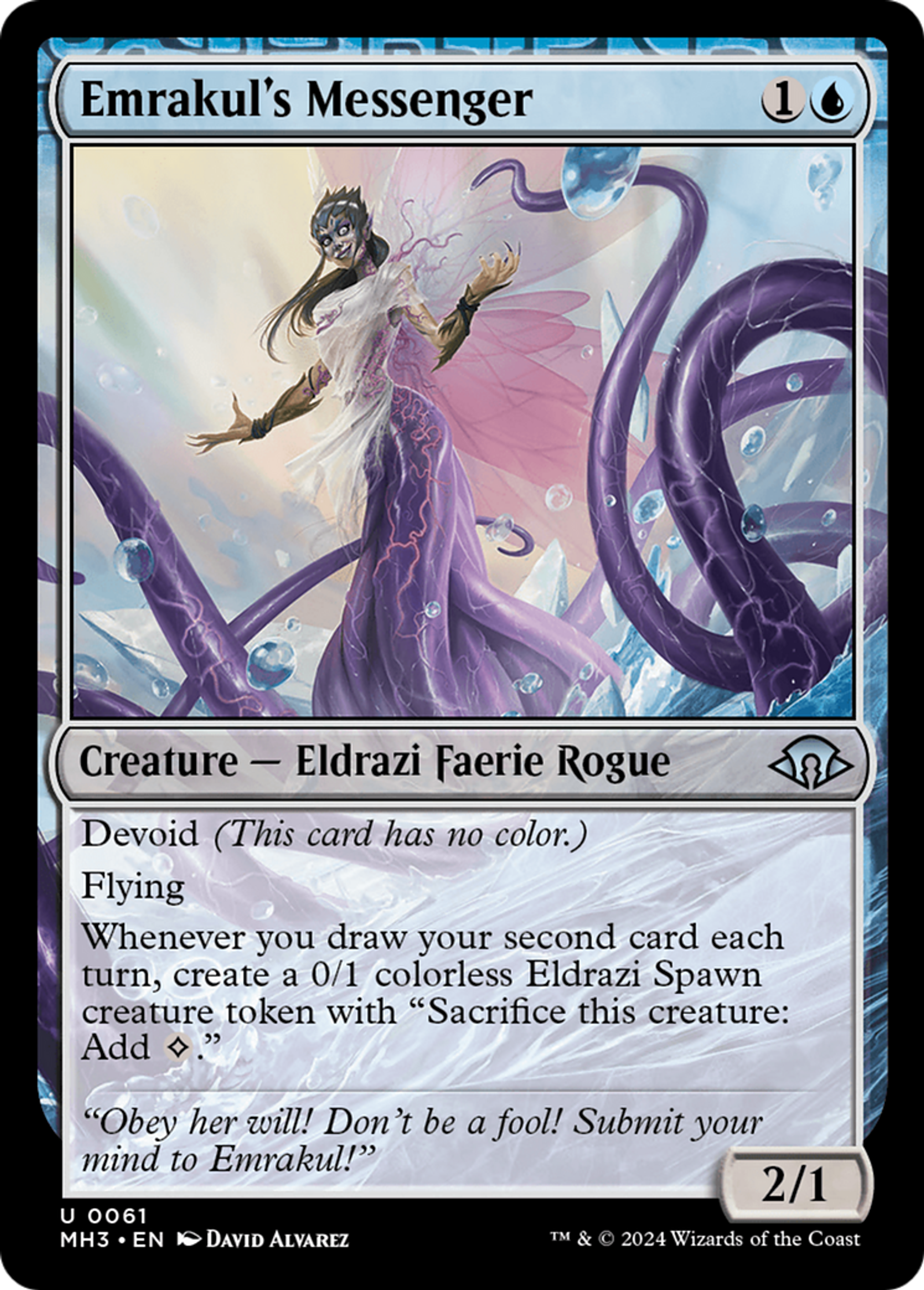 Emrakul's Messenger — Modern Horizons 3 — Magic: The Gathering