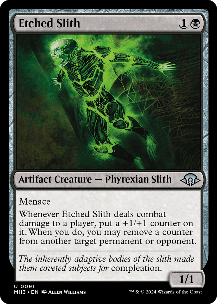 Etched Slith — Modern Horizons 3 — Magic: The Gathering
