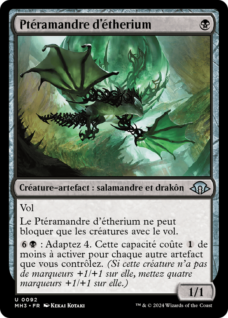 Ptéramandre d'étherium — Modern Horizons 3 — Magic: The Gathering