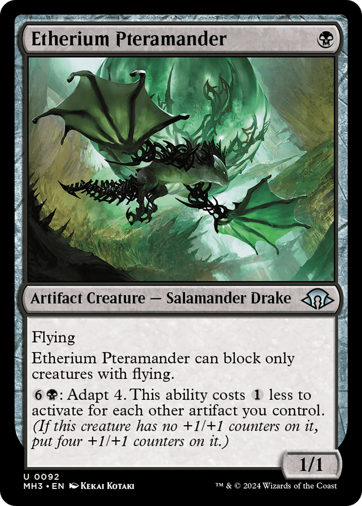 Etherium Pteramander — Modern Horizons 3 — Magic: The Gathering