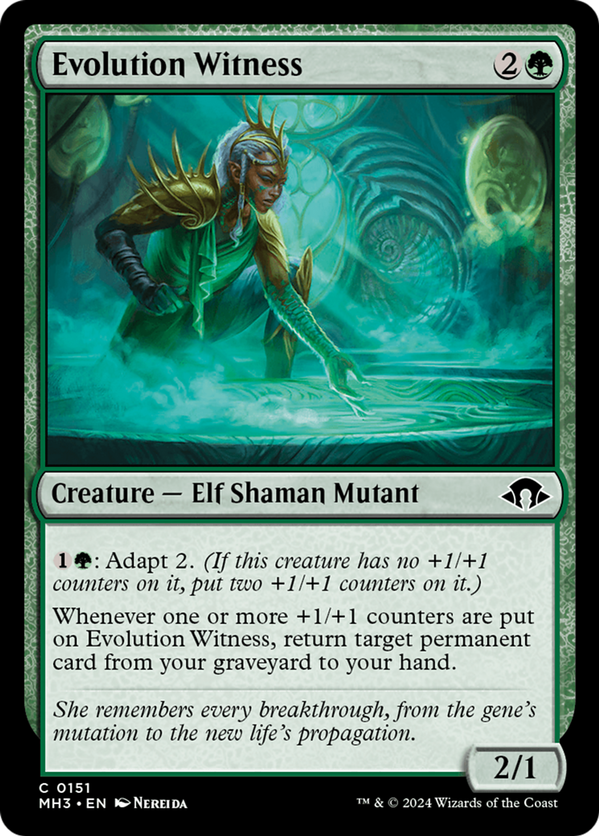 Témoin de l'évolution — Modern Horizons 3 — Magic: The Gathering