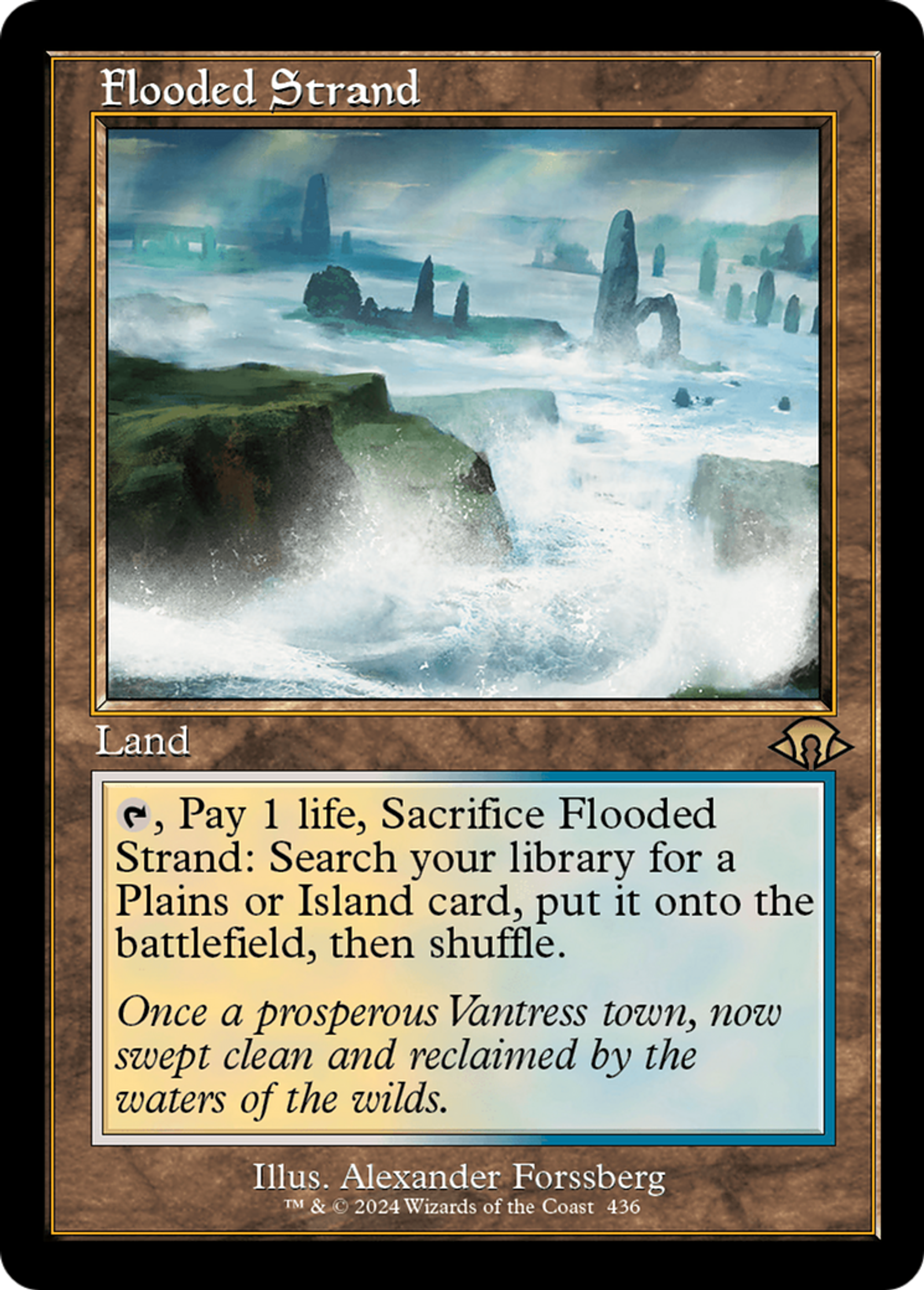 Flooded Strand — Modern Horizons 3 — Magic: The Gathering
