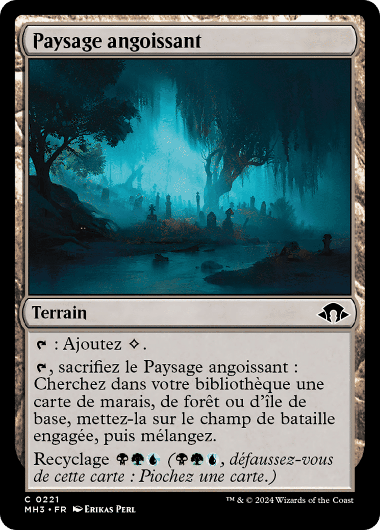 Paysage angoissant — Modern Horizons 3 — Magic: The Gathering