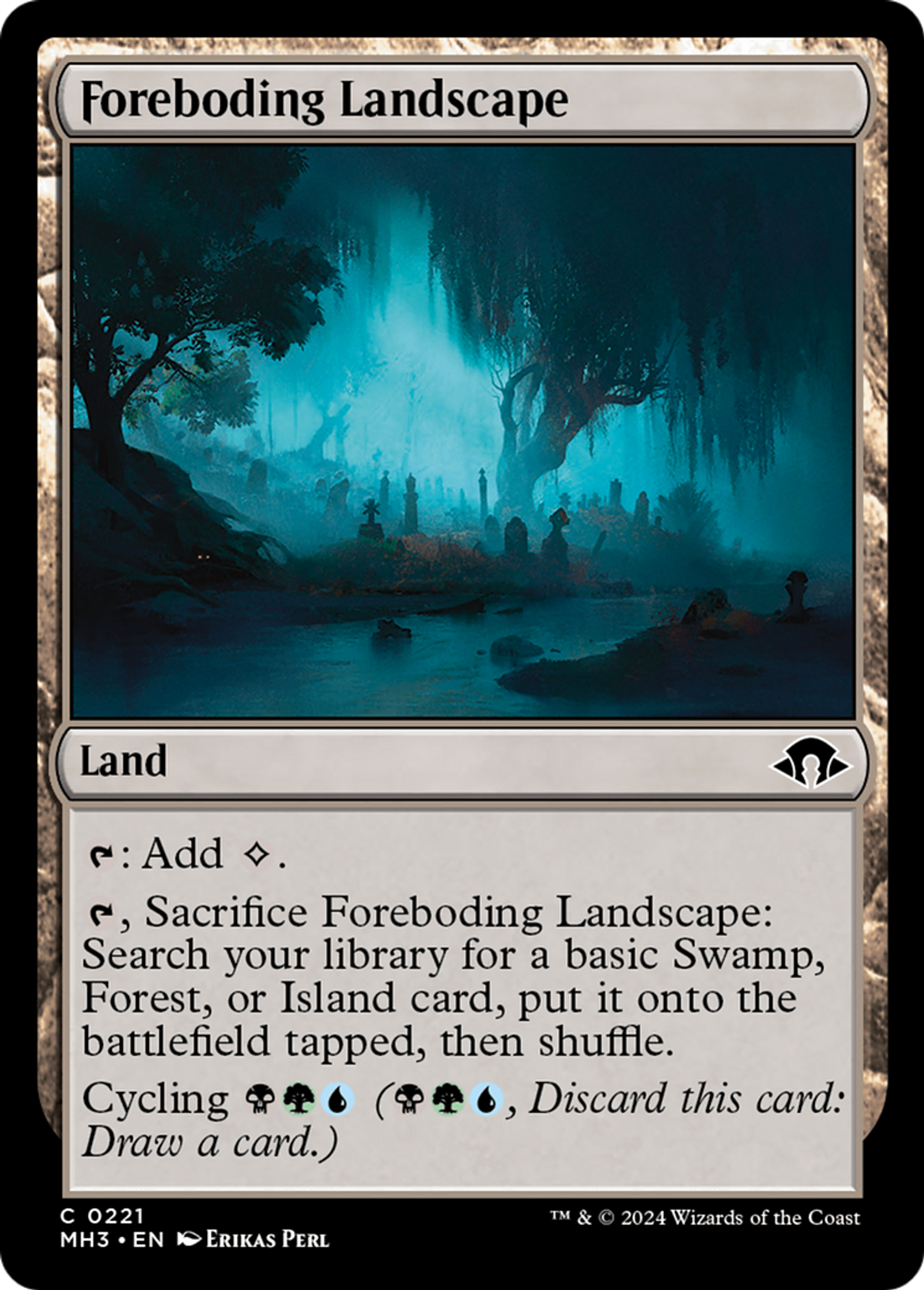 Paysage angoissant — Modern Horizons 3 — Magic: The Gathering