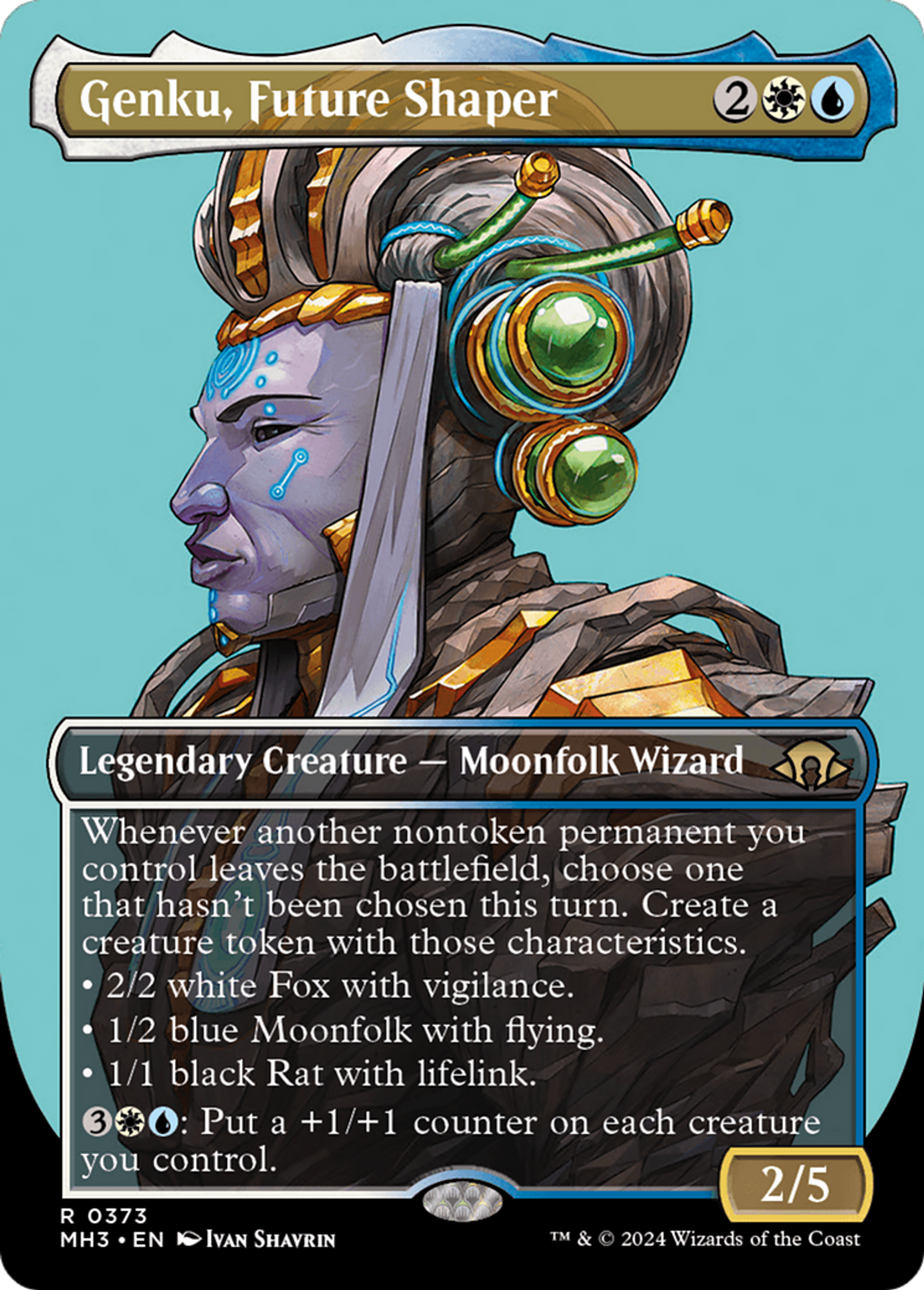 Genku, Future Shaper — Modern Horizons 3 — Magic: The Gathering