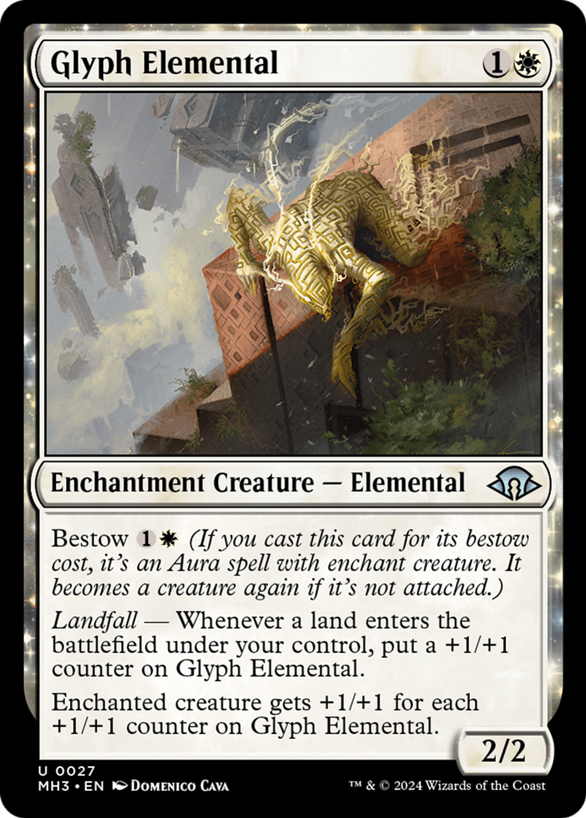Glyph Elemental — Modern Horizons 3 — Magic: The Gathering