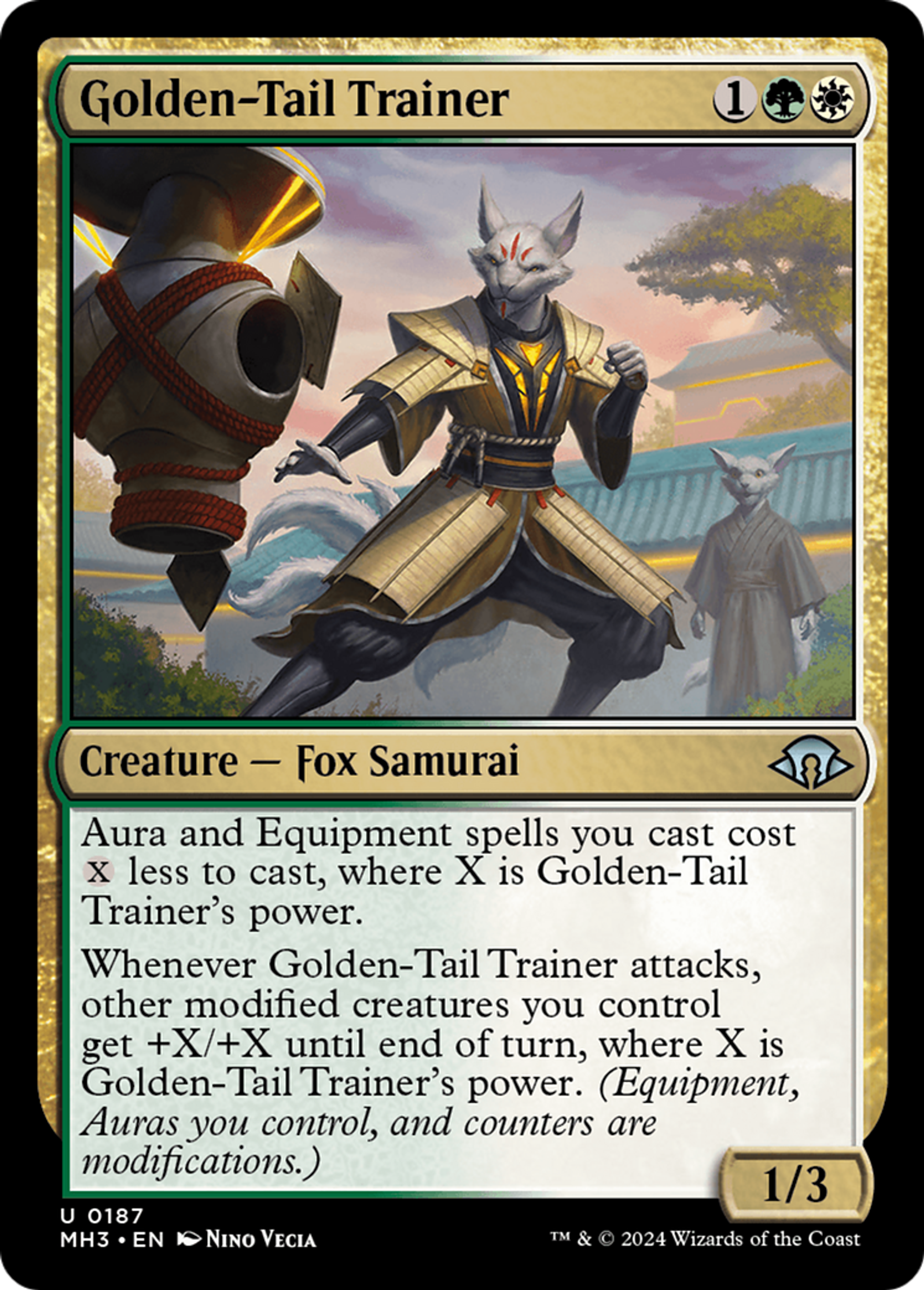 Instructeur Queue-dorée — Modern Horizons 3 — Magic: The Gathering