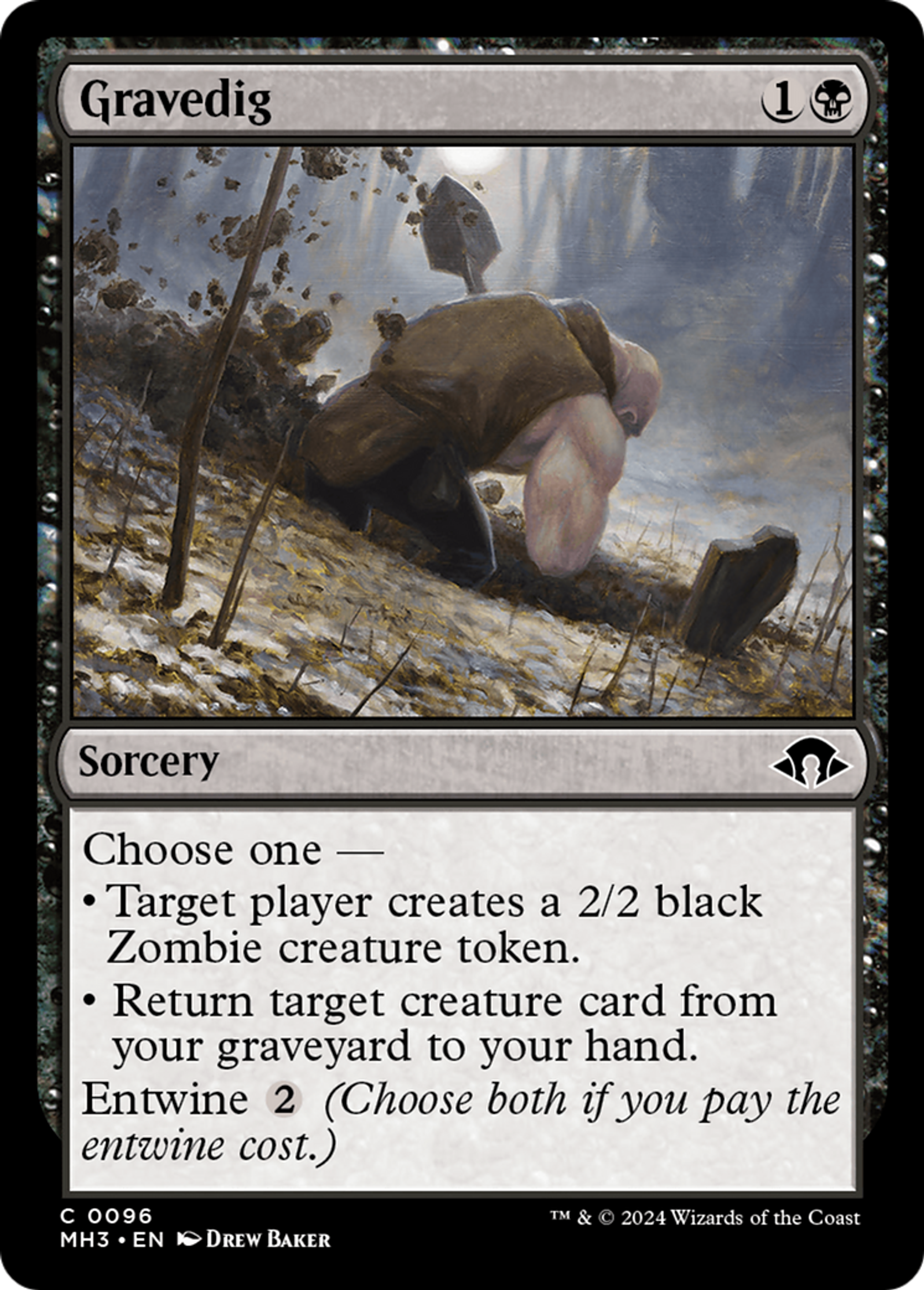 Creuser une tombe — Modern Horizons 3 — Magic: The Gathering