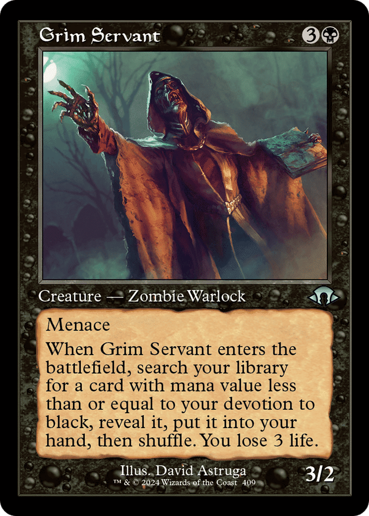 Grim Servant — Modern Horizons 3 — Magic: The Gathering