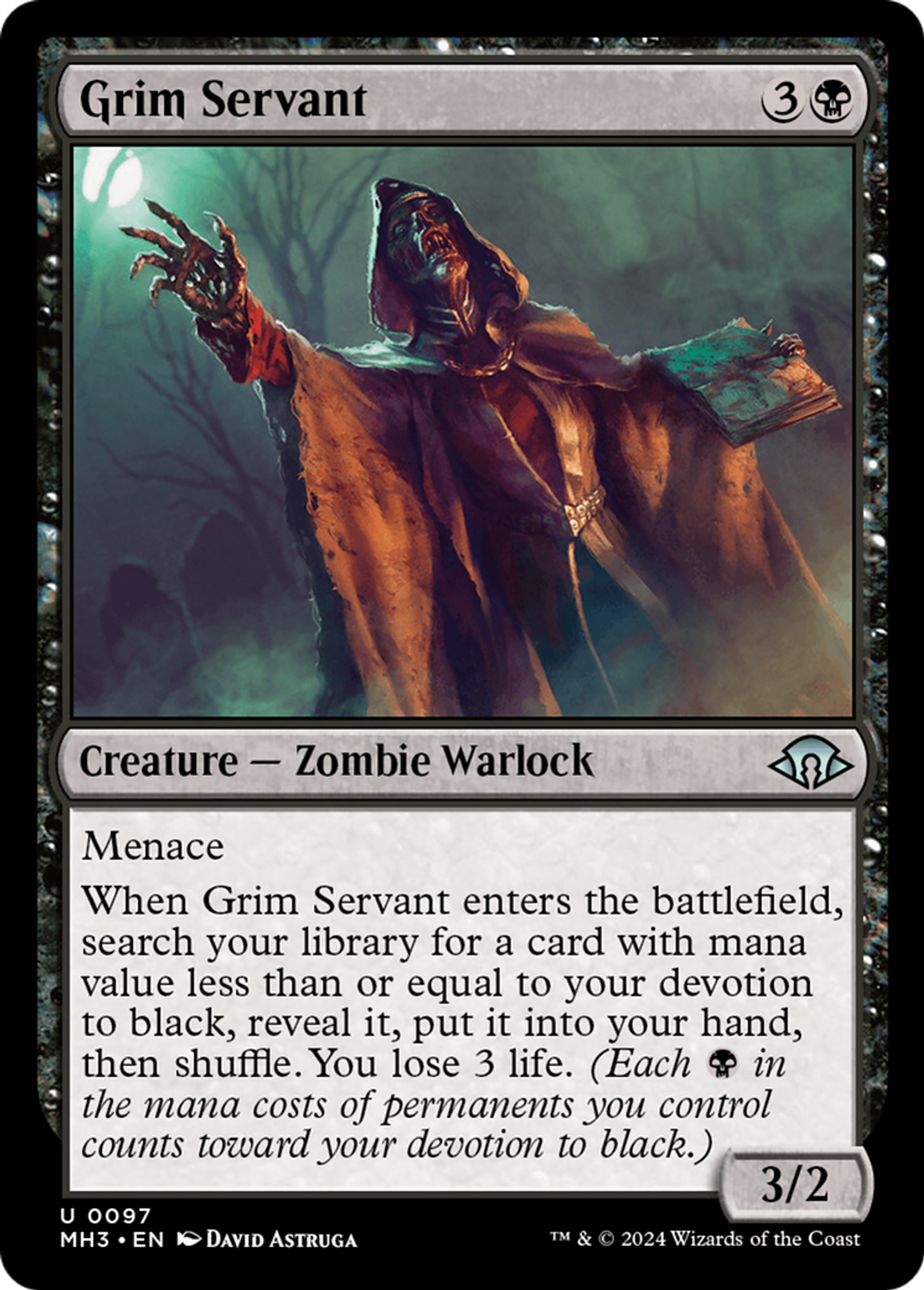 Grim Servant — Modern Horizons 3 — Magic: The Gathering