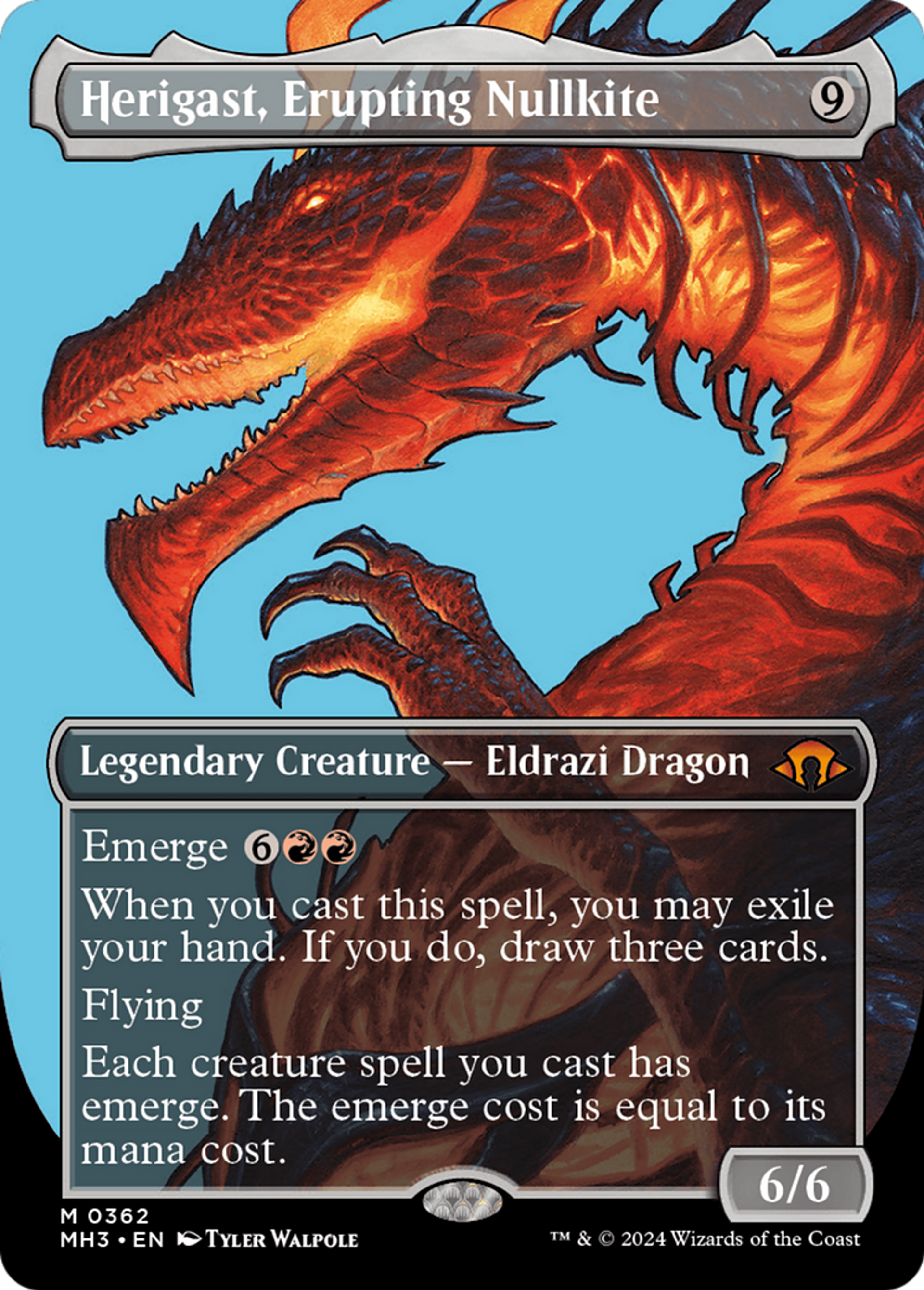 Herigast, Erupting Nullkite — Modern Horizons 3 — Magic: The Gathering