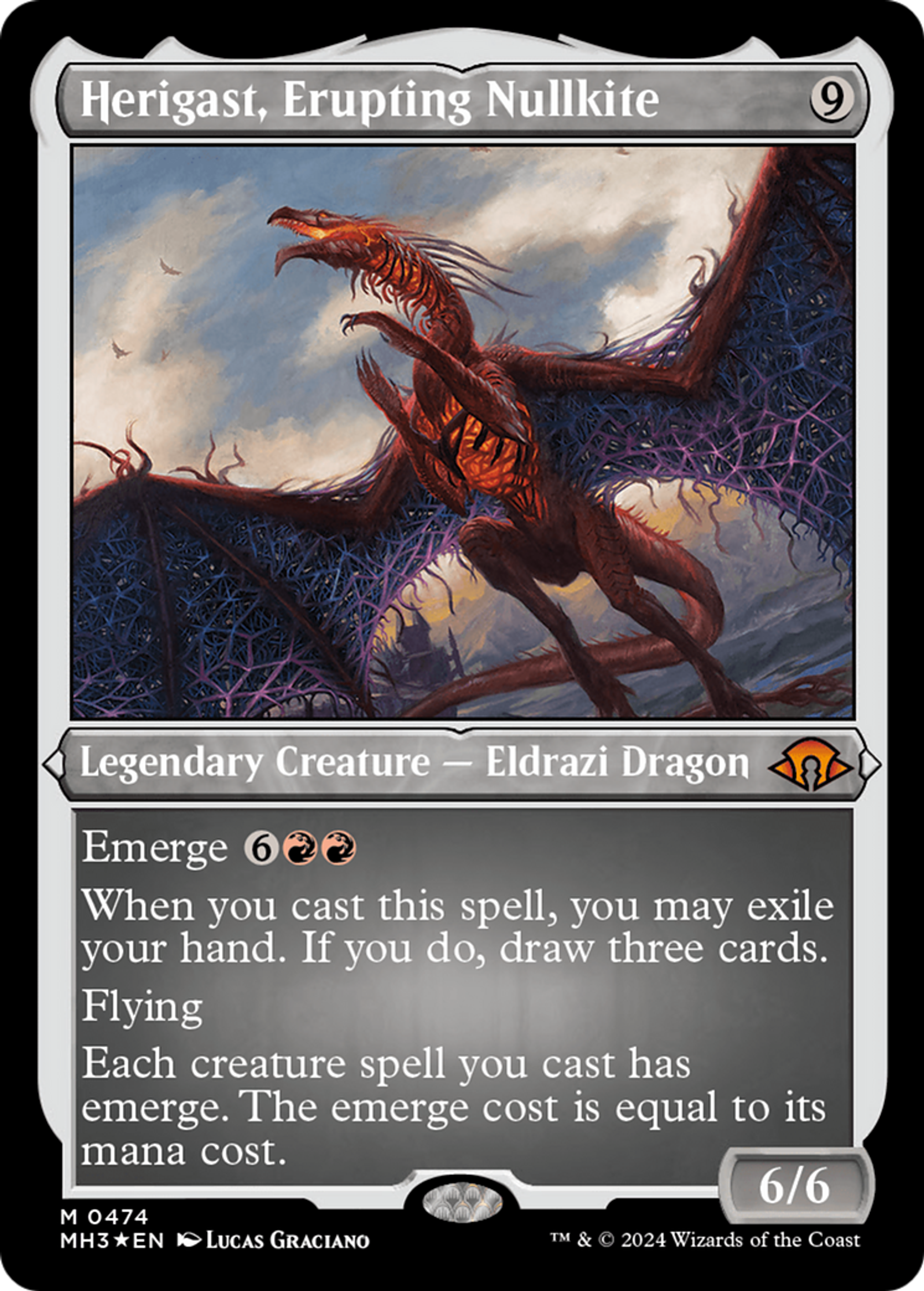 Herigast, Erupting Nullkite — Modern Horizons 3 — Magic: The Gathering