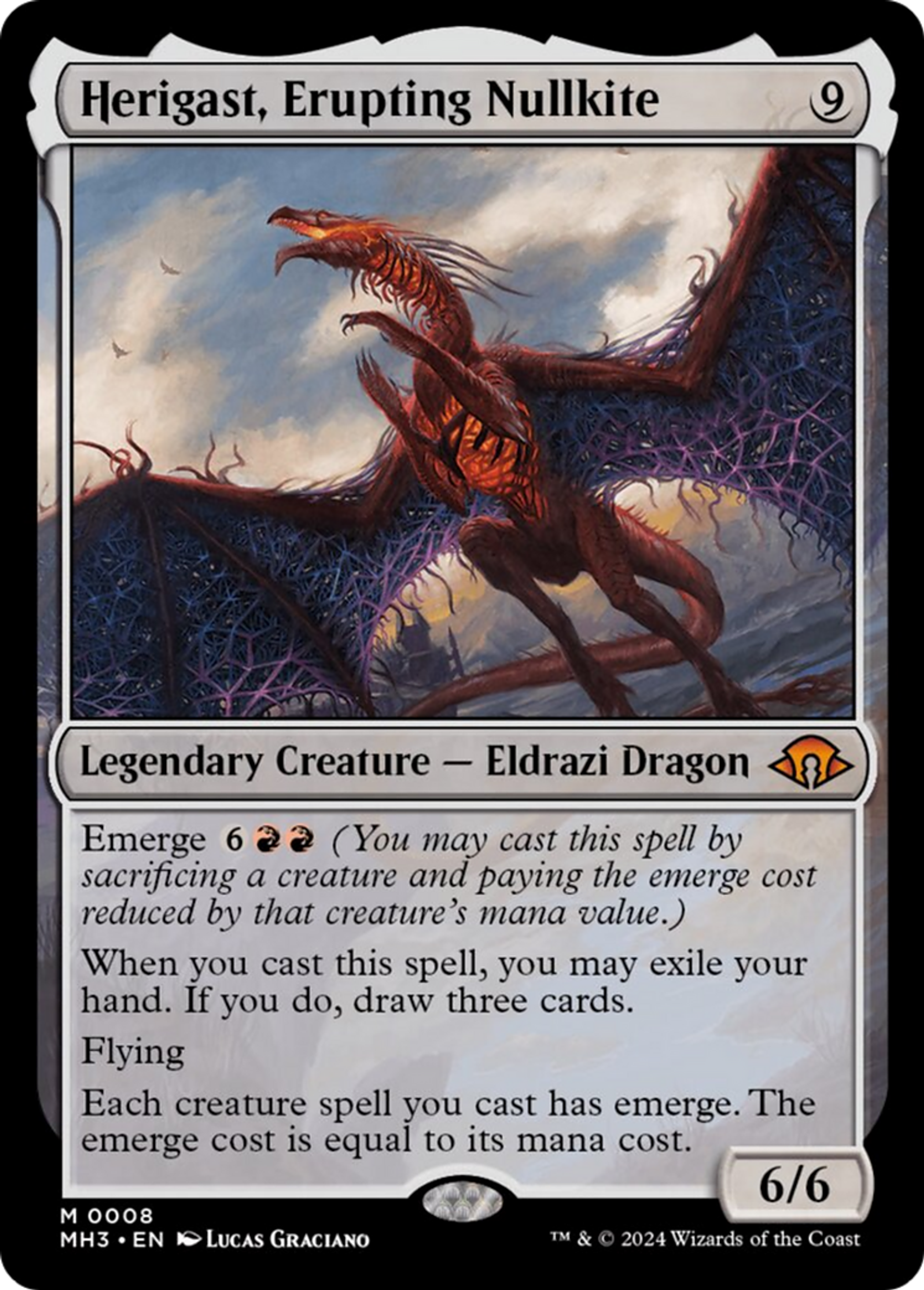 Herigast, Erupting Nullkite — Modern Horizons 3 — Magic: The Gathering