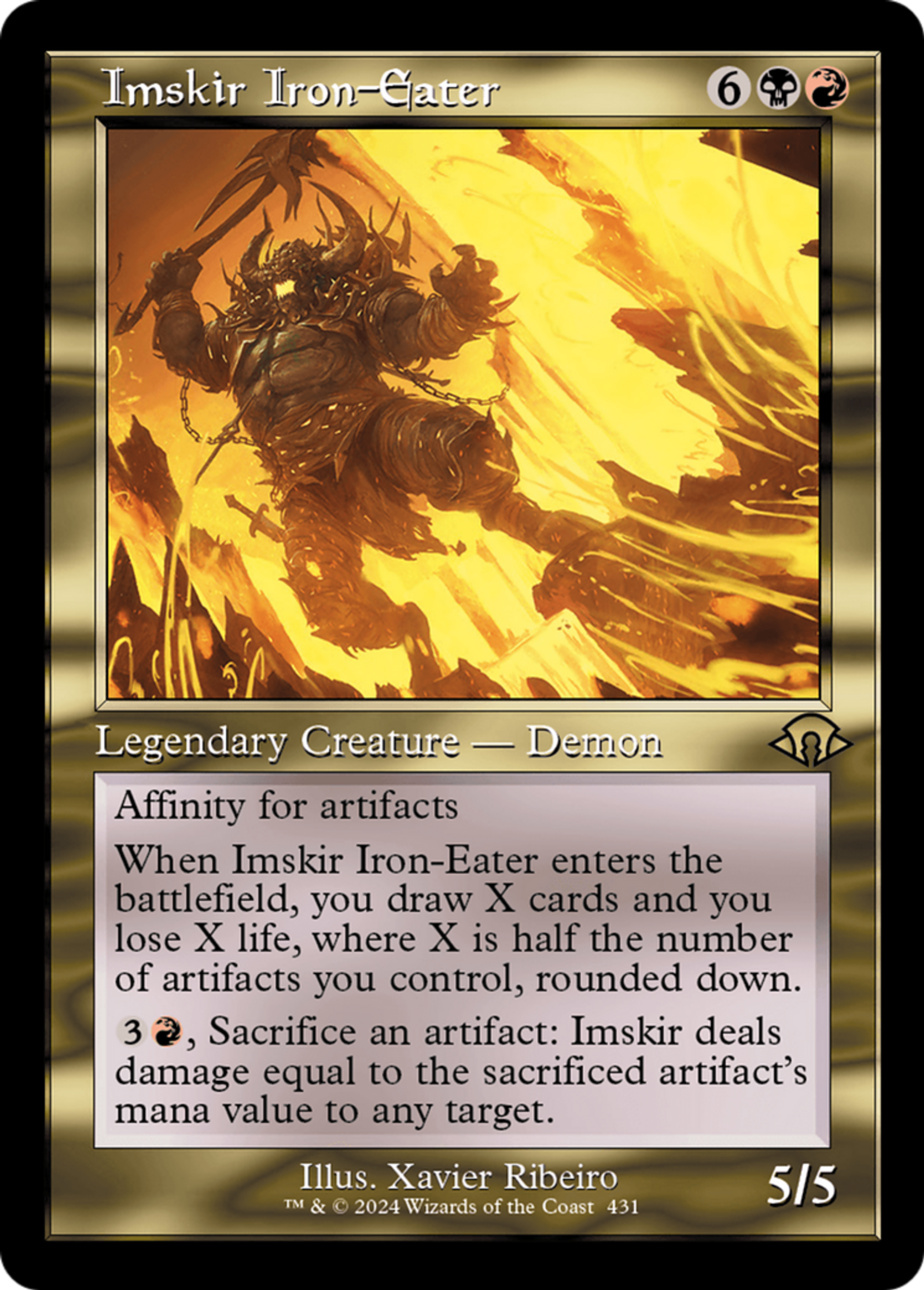 Imskir Iron-Eater — Modern Horizons 3 — Magic: The Gathering