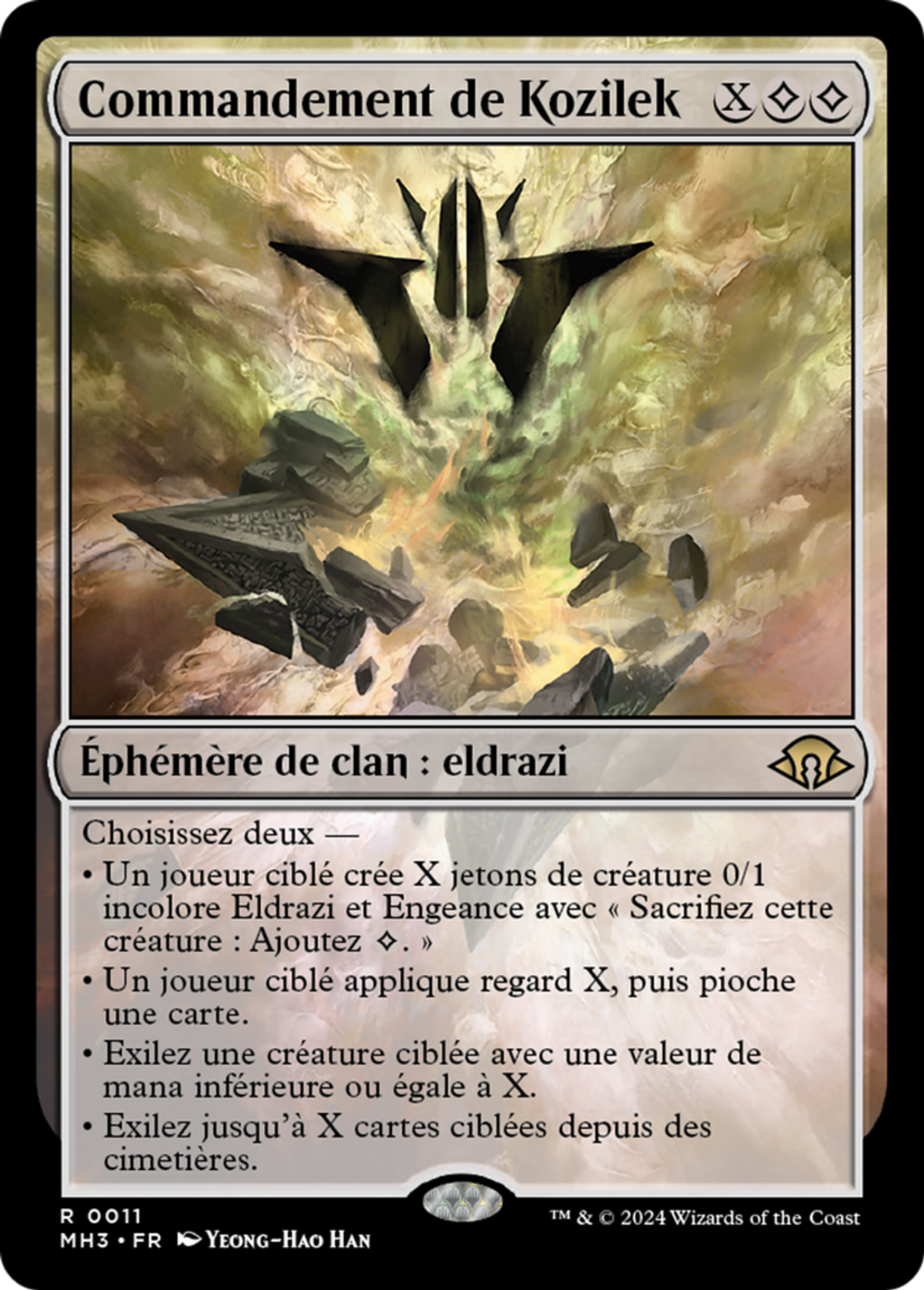 Commandement de Kozilek — Modern Horizons 3 — Magic: The Gathering
