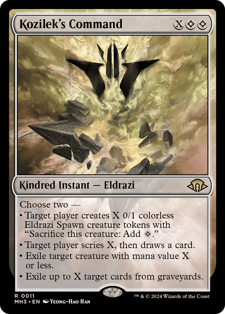 Kozilek's Command — Modern Horizons 3 — Magic: The Gathering