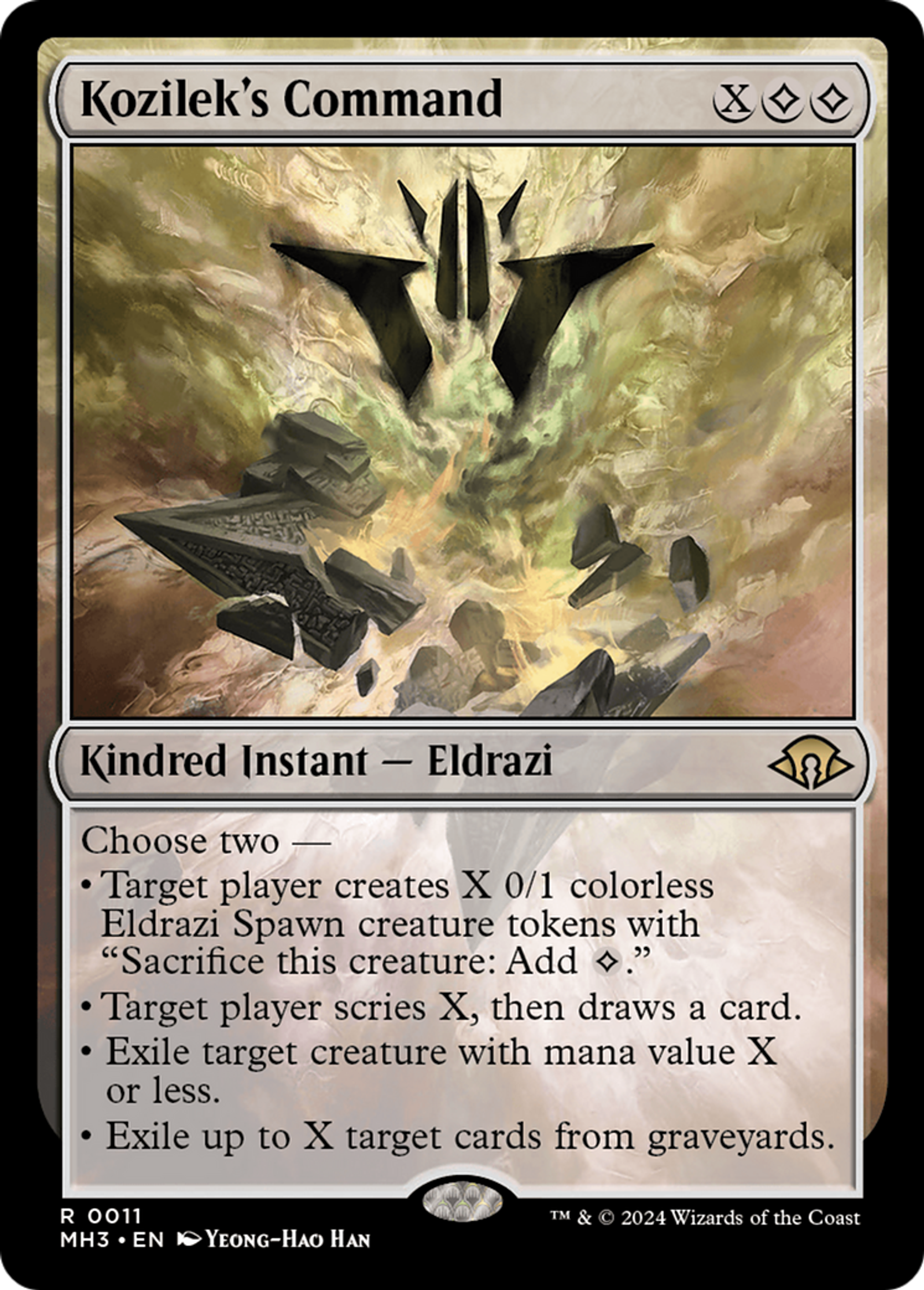 Kozilek's Command — Modern Horizons 3 — Magic: The Gathering