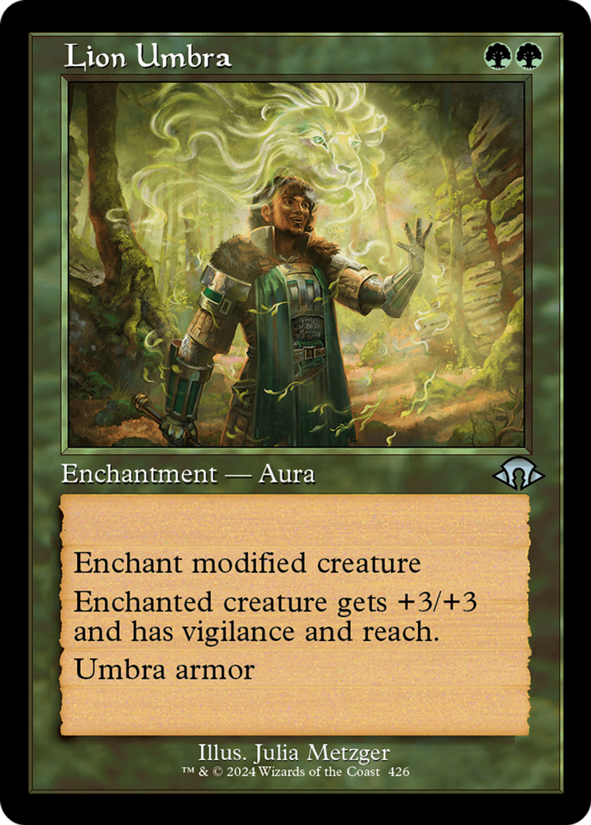 Lion Umbra — Modern Horizons 3 — Magic: The Gathering