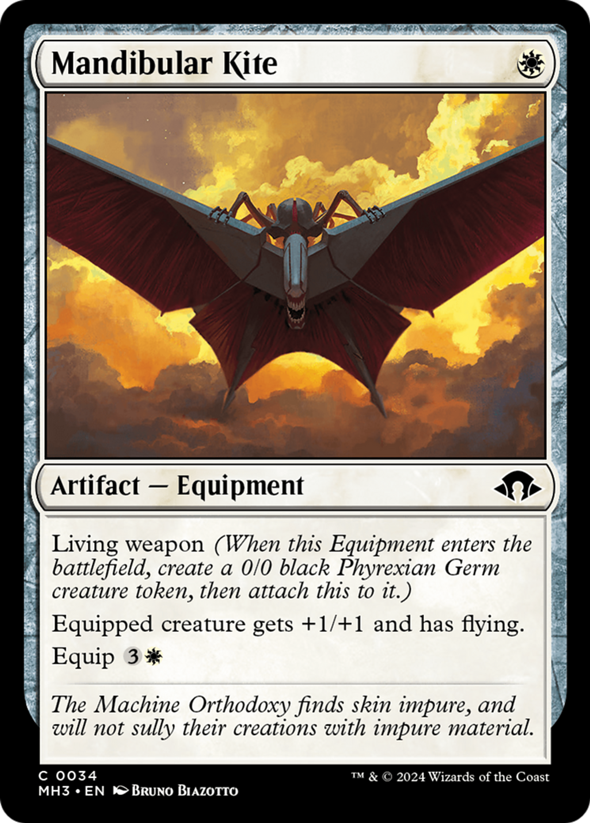 Mandibular Kite — Modern Horizons 3 — Magic: The Gathering