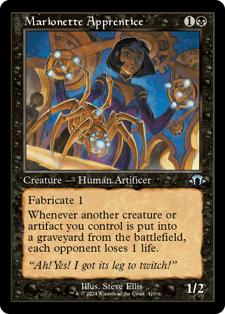 Marionette Apprentice — Modern Horizons 3 — Magic: The Gathering