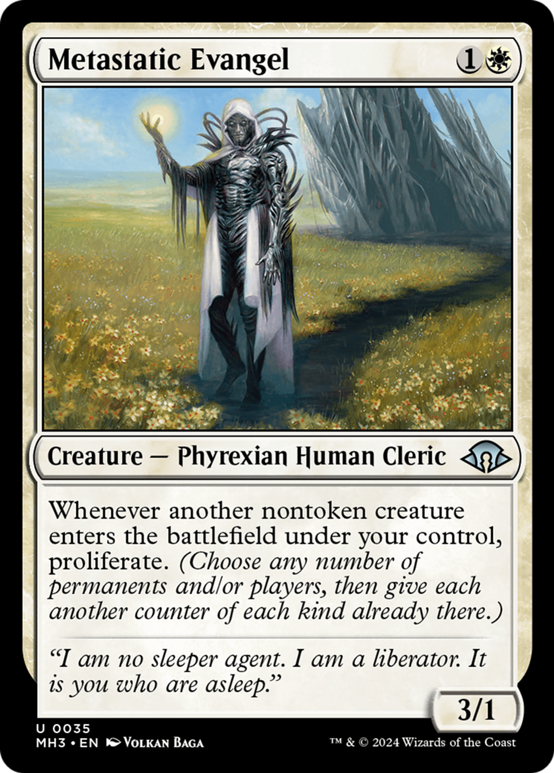 Metastatic Evangel — Modern Horizons 3 — Magic: The Gathering