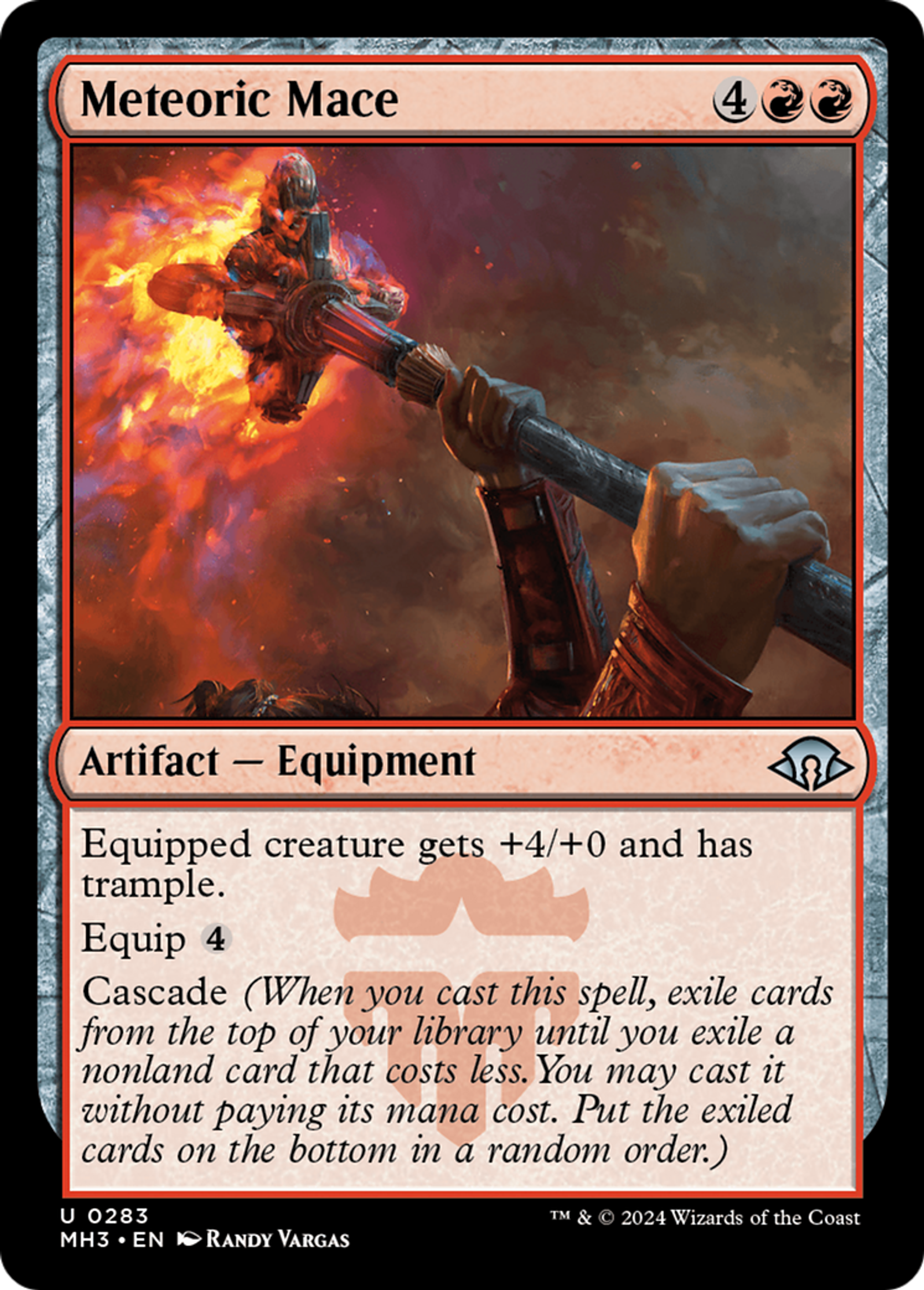 Masse d'arme météoritique — Modern Horizons 3 — Magic: The Gathering