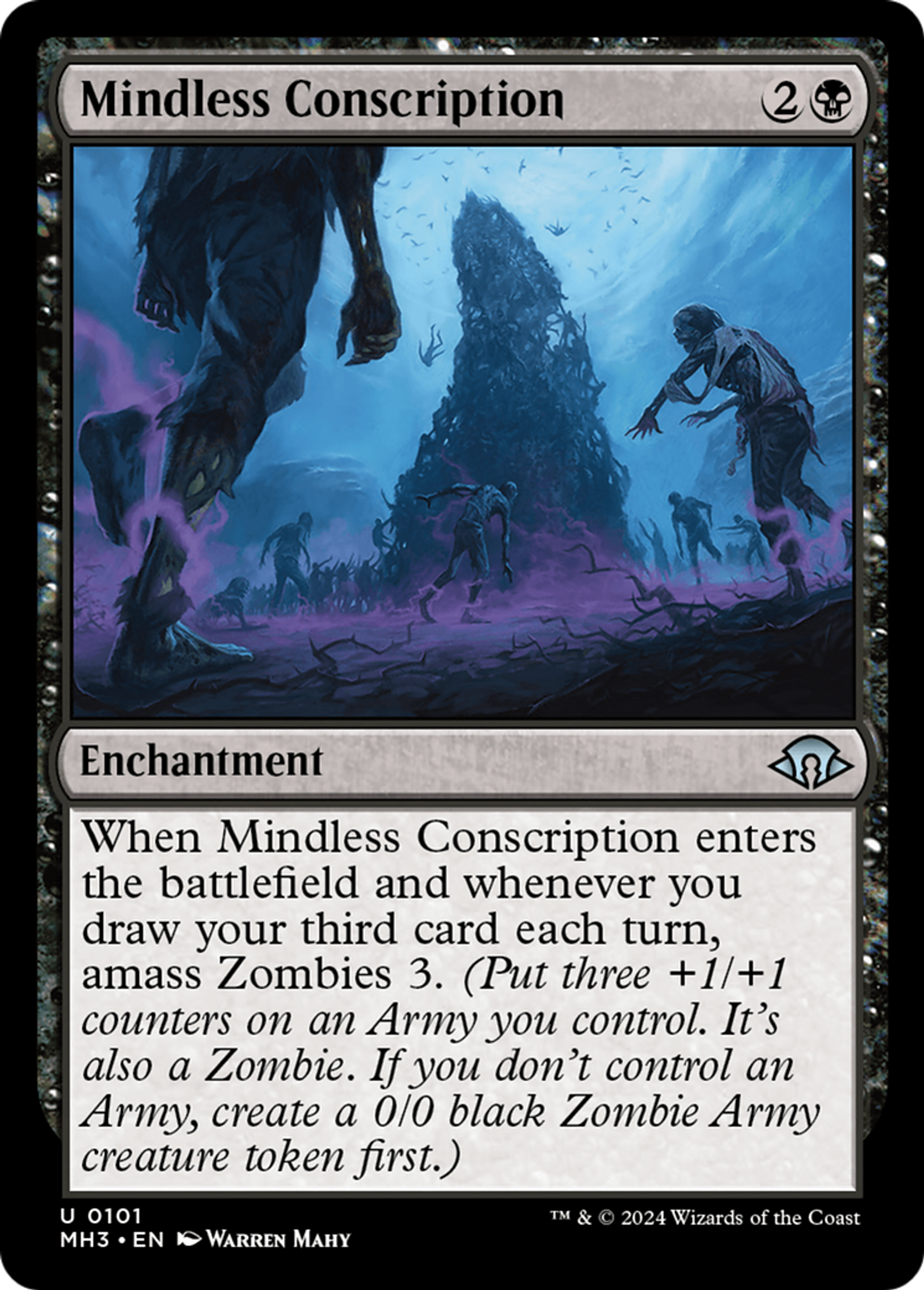 Conscription décérébrée — Modern Horizons 3 — Magic: The Gathering