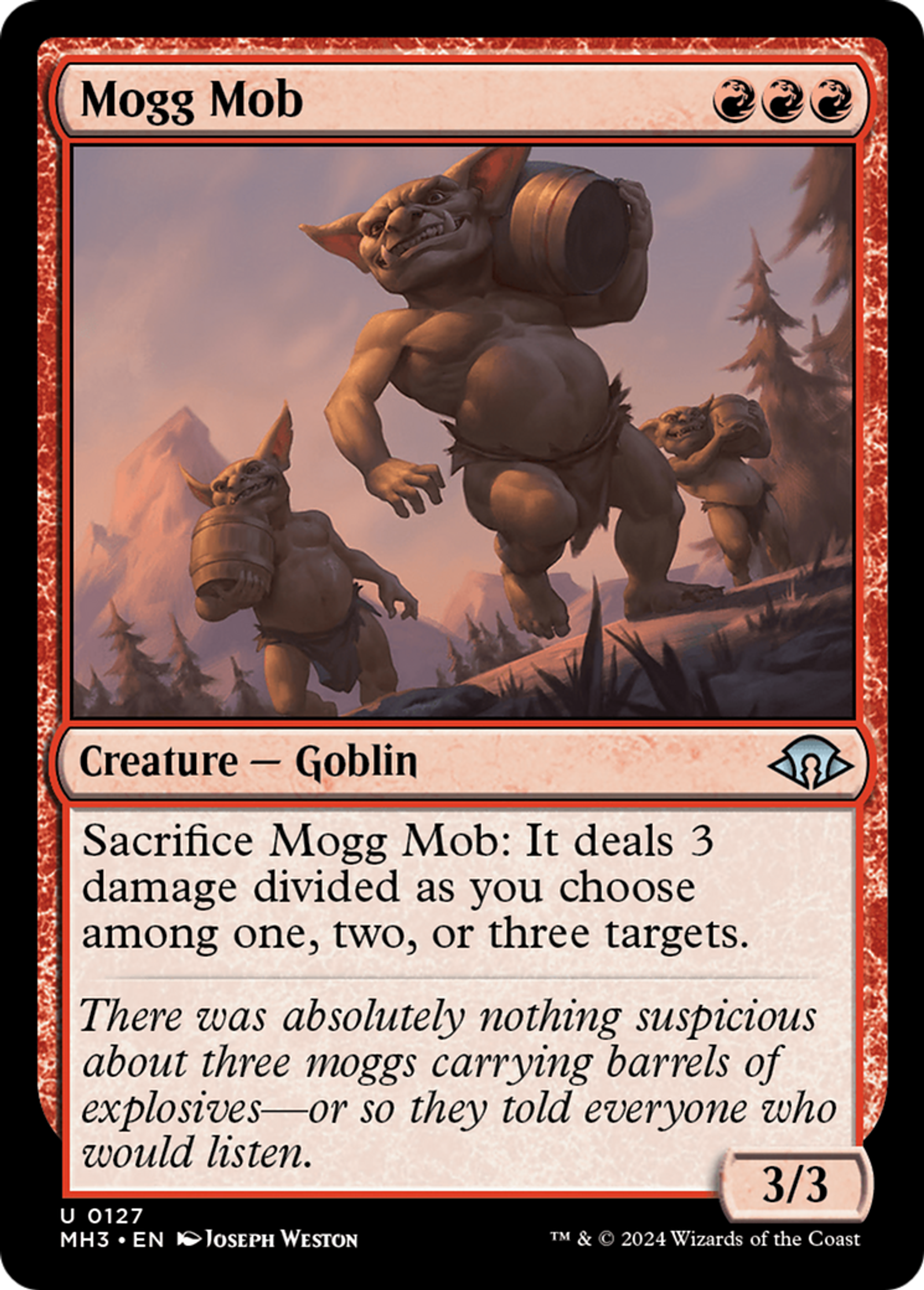 Mogg Mob — Modern Horizons 3 — Magic: The Gathering