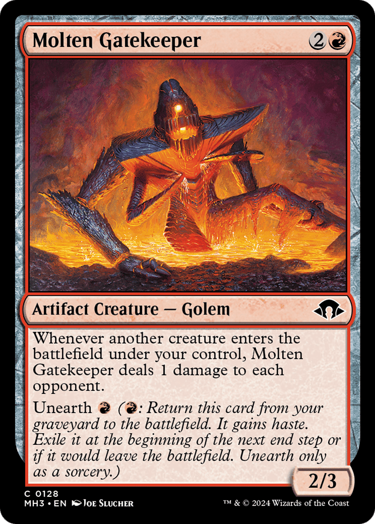 Molten Gatekeeper — Modern Horizons 3 — Magic: The Gathering