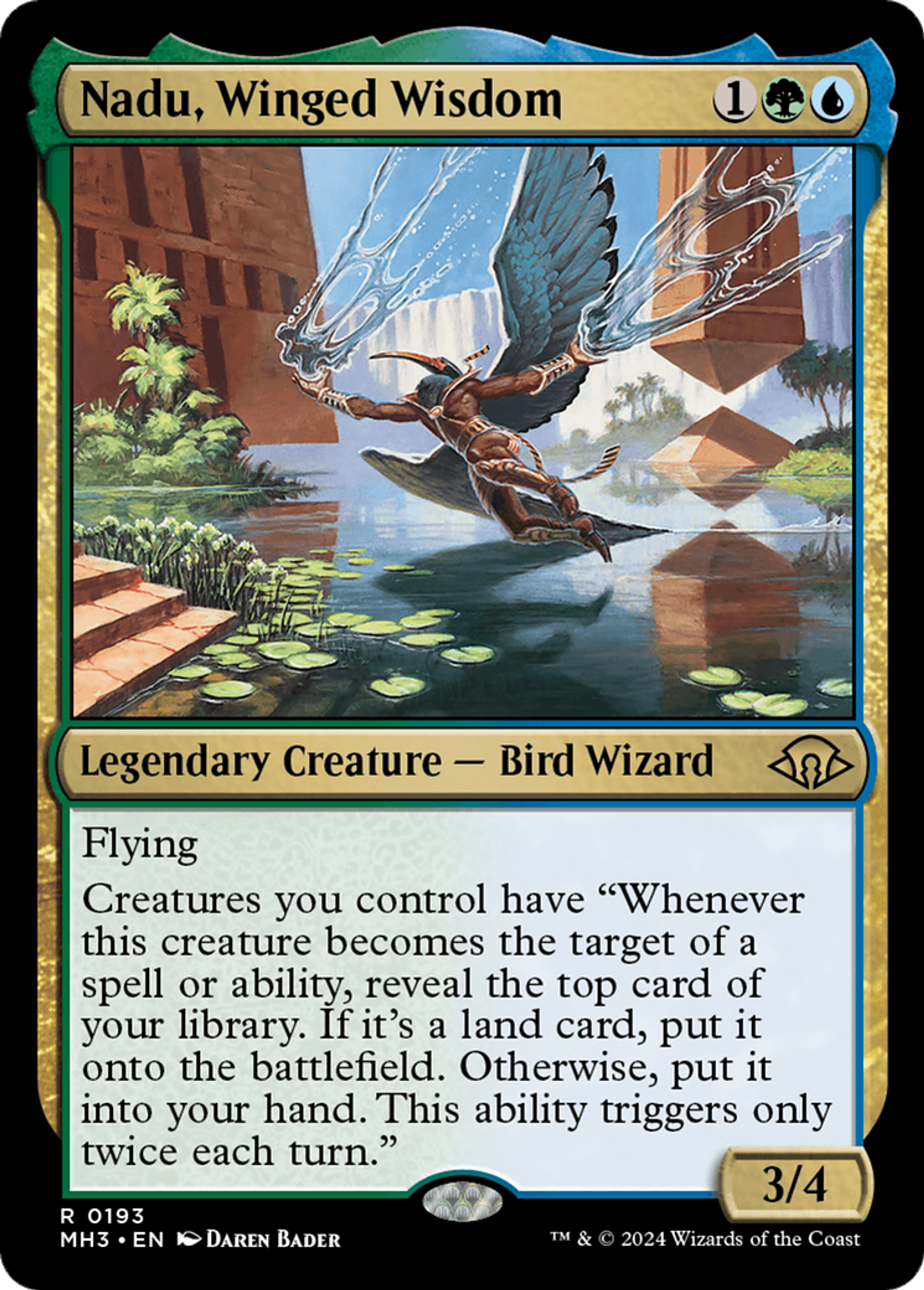 Nadu, sagesse ailée — Modern Horizons 3 — Magic: The Gathering