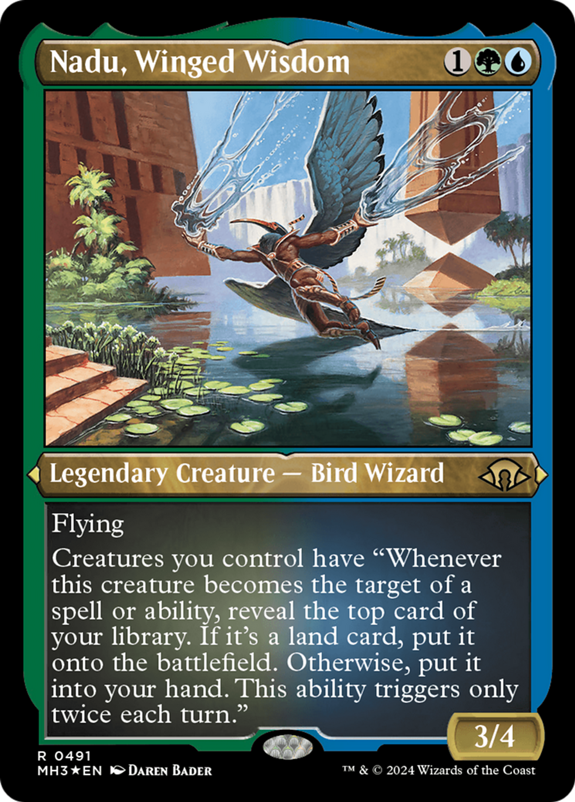 Nadu, Winged Wisdom — Modern Horizons 3 — Magic: The Gathering